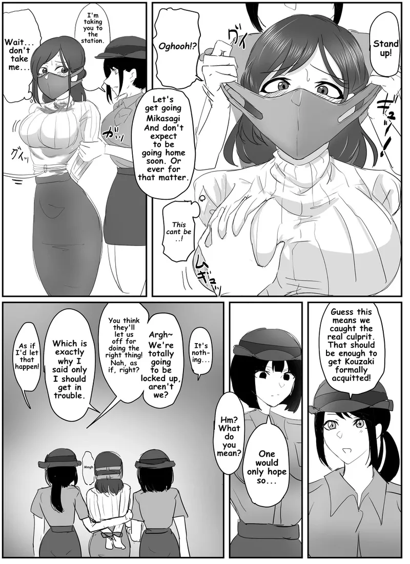 A young lady being arrested Chapter 1-8 - page 27