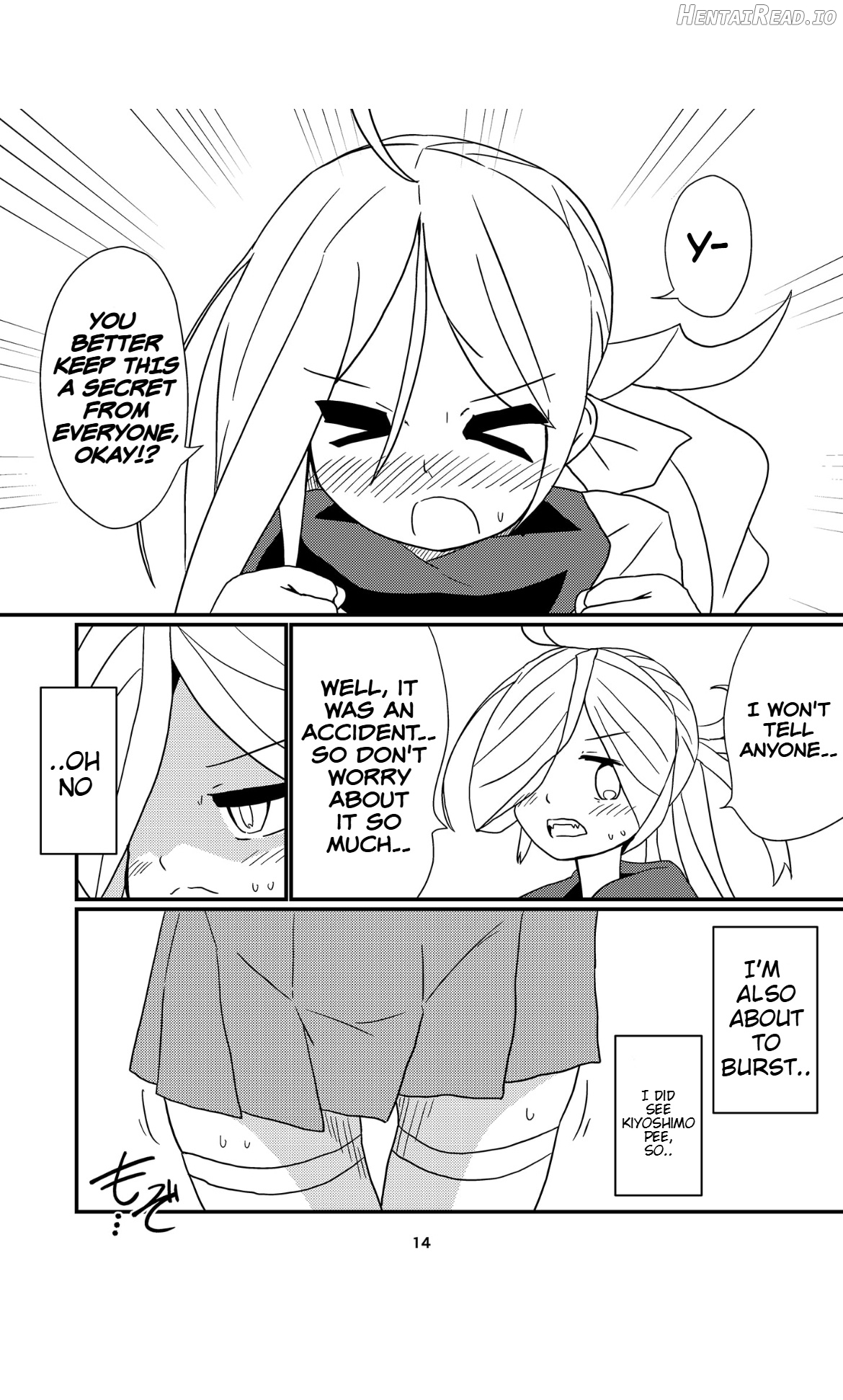Onee-sama-tachi ni wa Naisho da Kanna Chapter 1 - page 14