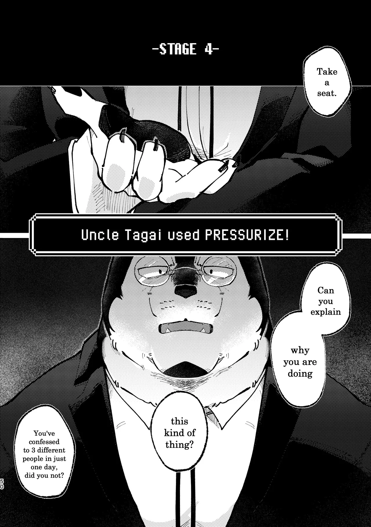 Endearing Komichi vs. His Uncle Quartet Chapter 1 - page 50