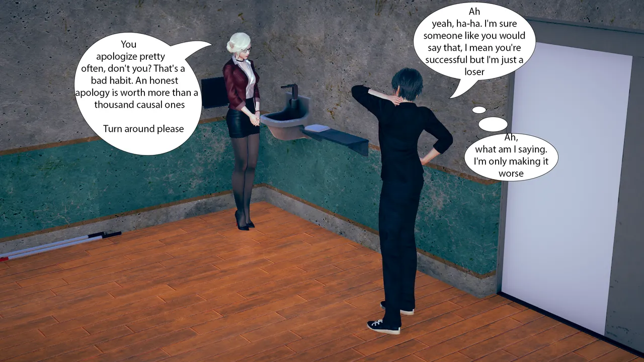 CEO is surprisingly submissive Chapter 1 - page 9