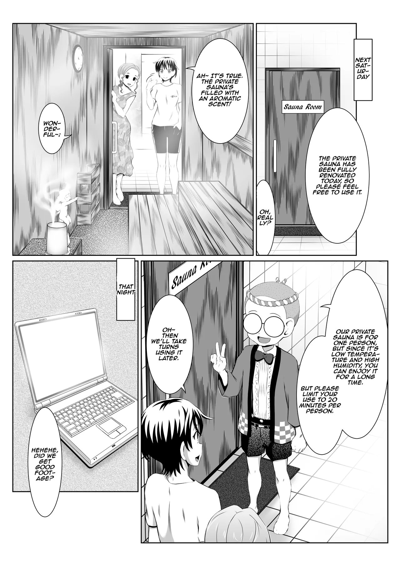 Blackmailed SEX Mission in the Women’s Public Bath!] Chapter 1 - page 11