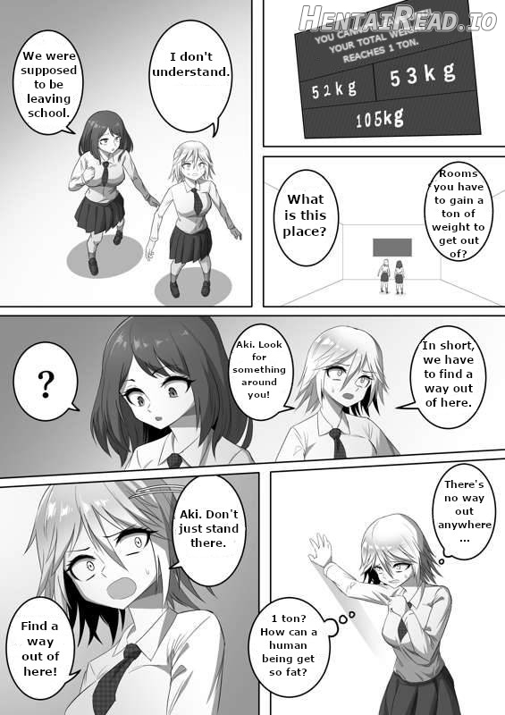 Rooms you have to fatten up to 1 ton to get out Chapter 1 - page 1