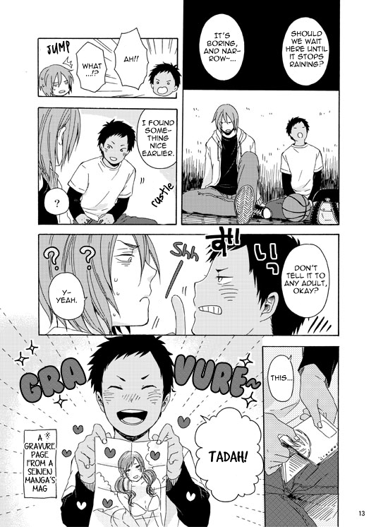 Kuroko no Basuke dj – Himitsu no Ana no Naka Chapter 1 - page 13