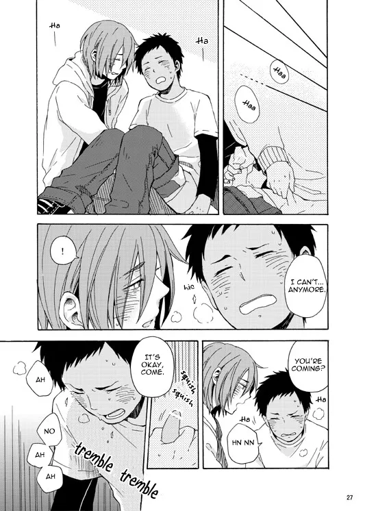 Kuroko no Basuke dj – Himitsu no Ana no Naka Chapter 1 - page 27