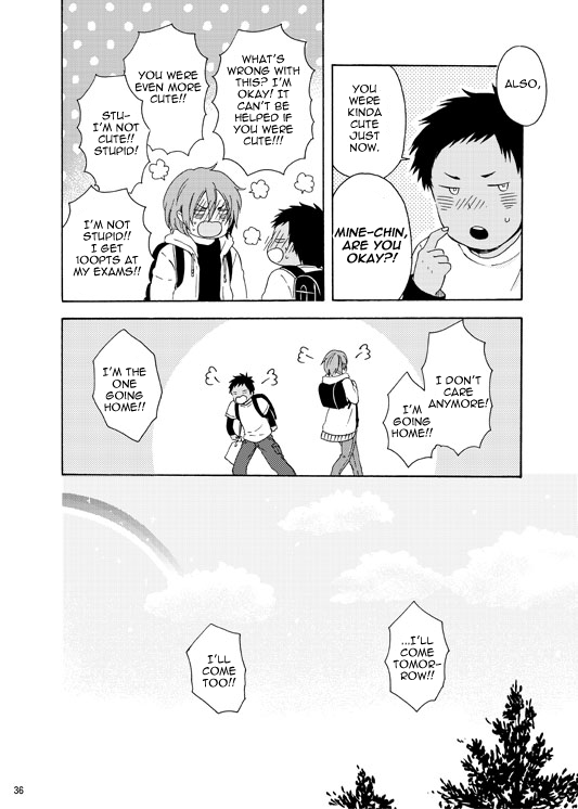 Kuroko no Basuke dj – Himitsu no Ana no Naka Chapter 1 - page 36