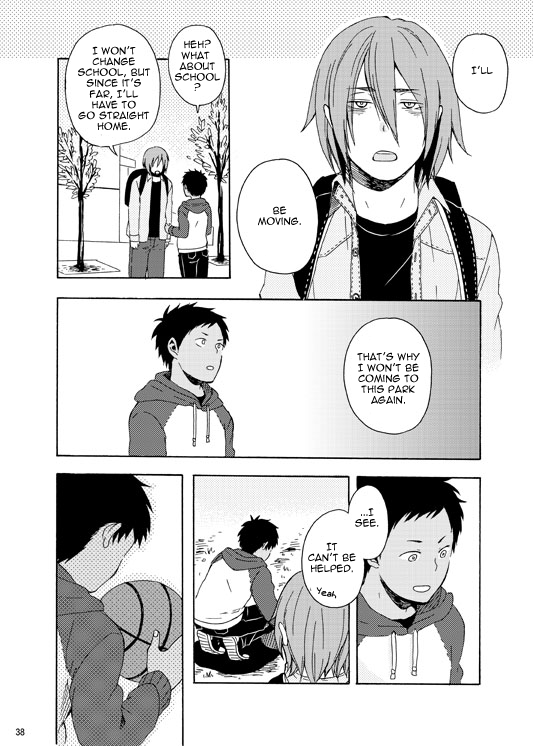 Kuroko no Basuke dj – Himitsu no Ana no Naka Chapter 1 - page 38