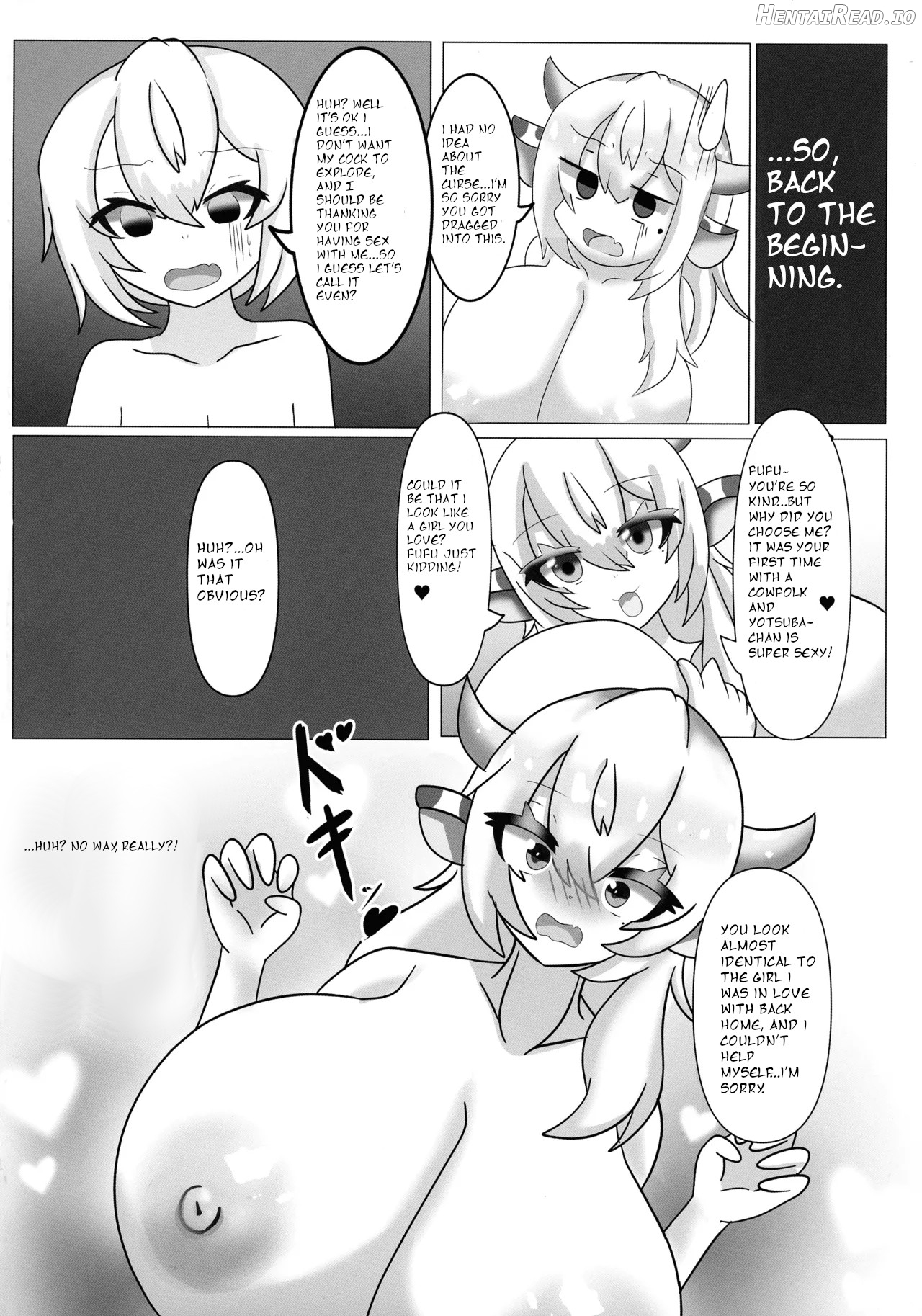 HaraUshi Haramasete sukue Shounen to Nana-ri no Bakunyuu Ushiko Chapter 1 - page 24