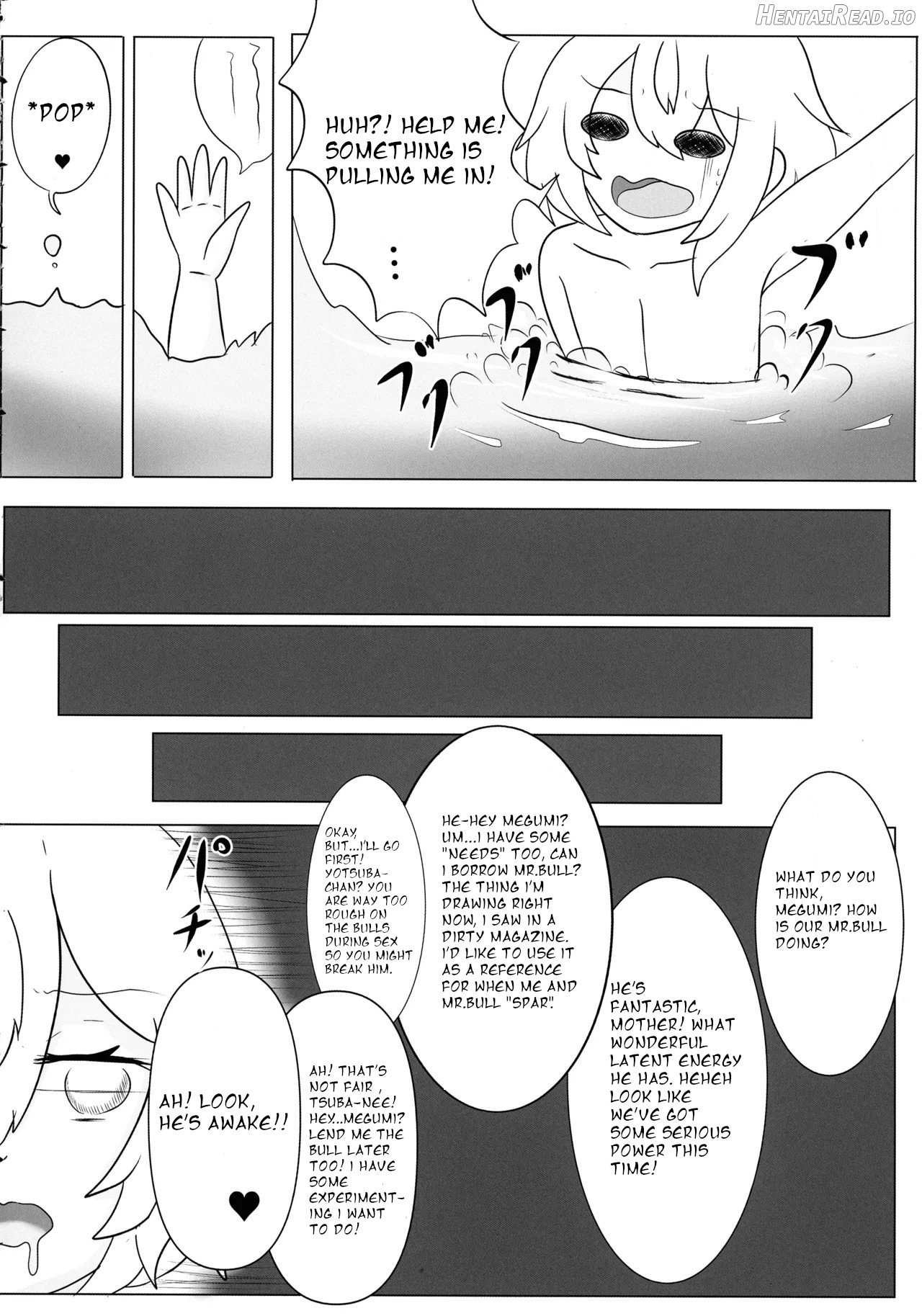 HaraUshi Haramasete sukue Shounen to Nana-ri no Bakunyuu Ushiko Chapter 1 - page 6