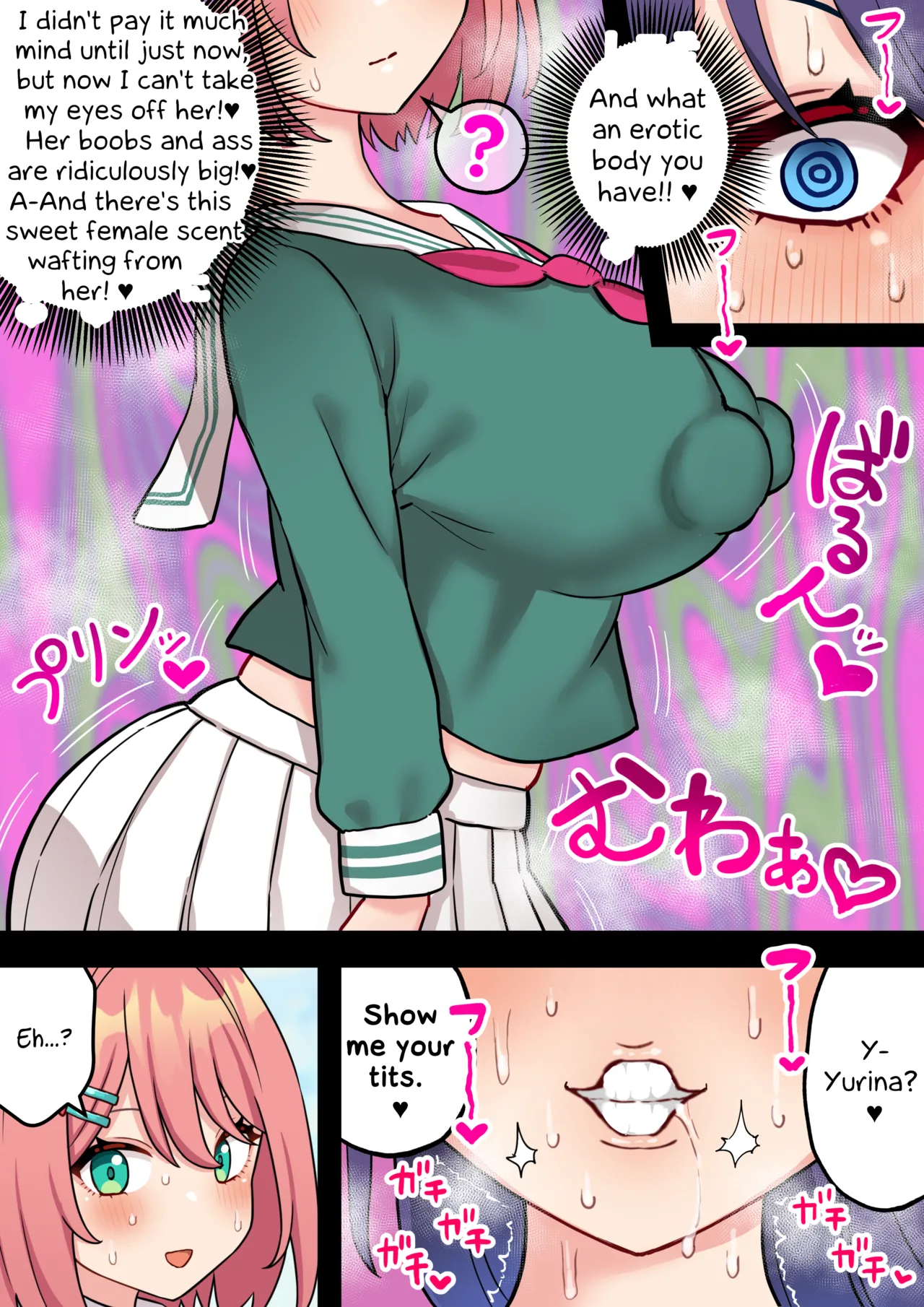 A Story About The Most Pure And Innocent Lesbian Schoolgirl Couple Growing A Dick Chapter 1 - page 10
