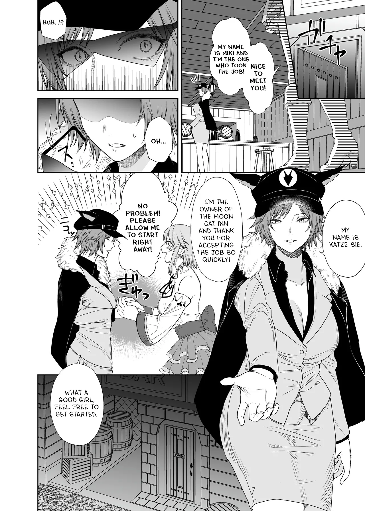 Lesbian Pleasure Training of New Adventurer Chapter 1 - page 3