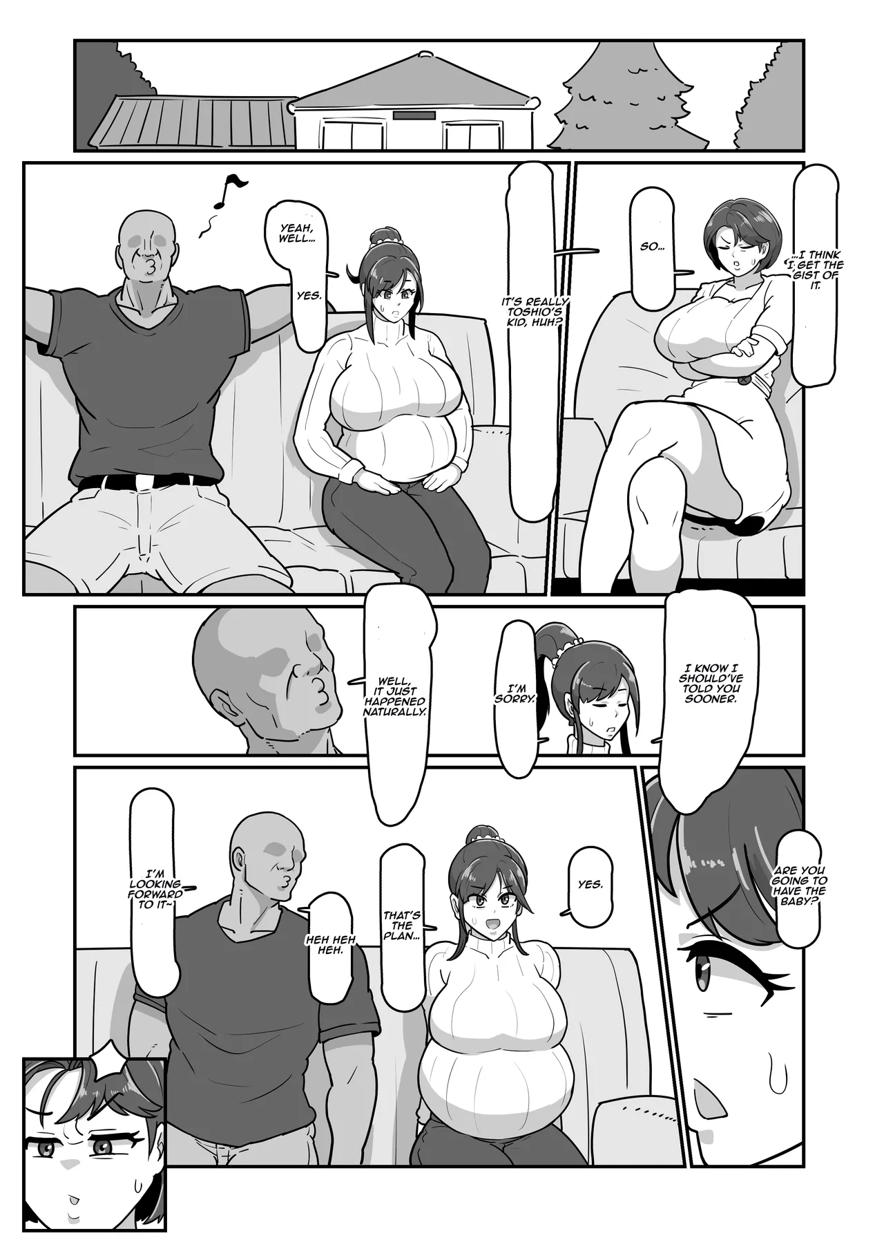 Bote Haha ~Ore o Jikka kara Oidashita Mukatsuku Hahaoya o Muriyari Haramasete Botehara Sex Zanmai!~ Chapter 1 - page 10