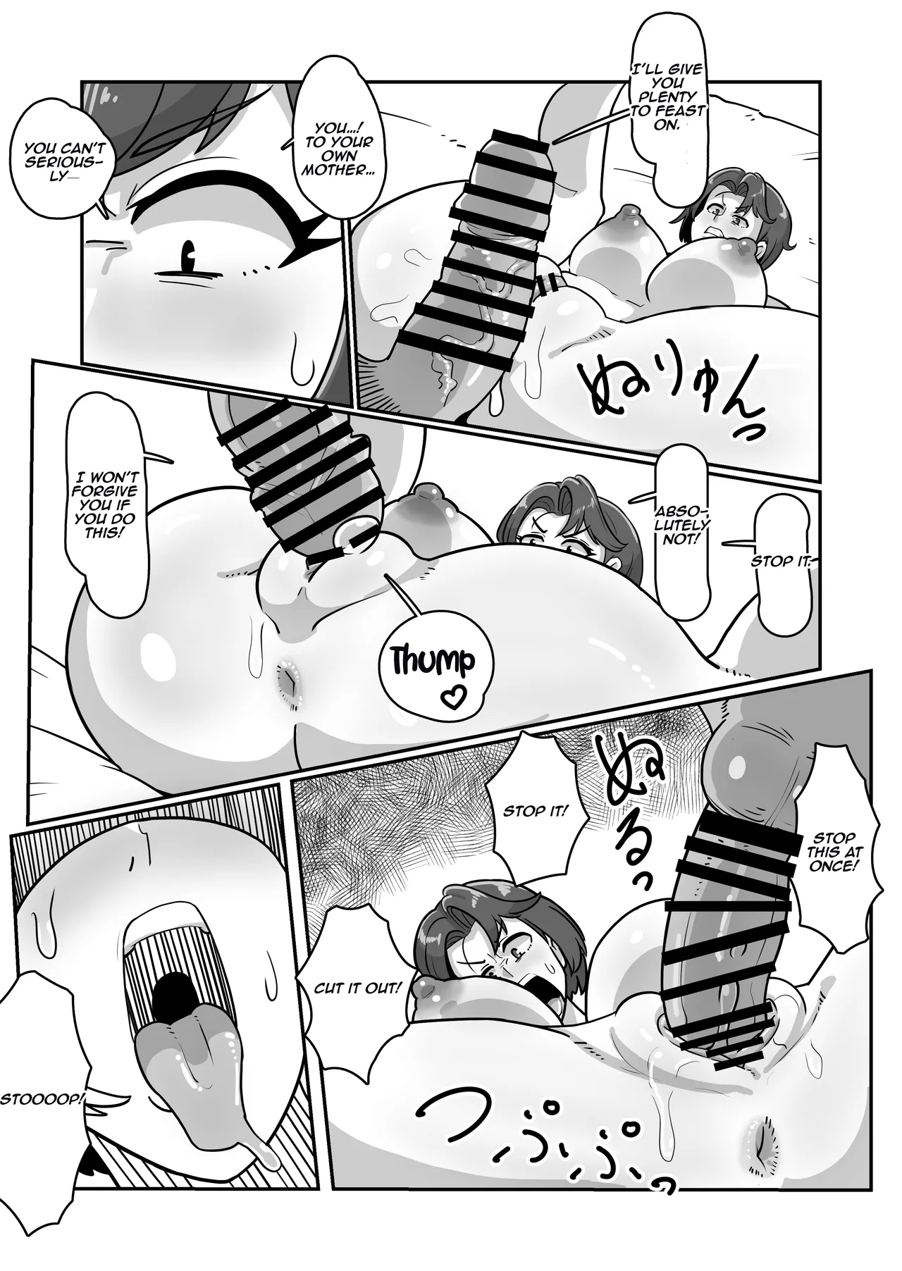 Bote Haha ~Ore o Jikka kara Oidashita Mukatsuku Hahaoya o Muriyari Haramasete Botehara Sex Zanmai!~ Chapter 1 - page 19