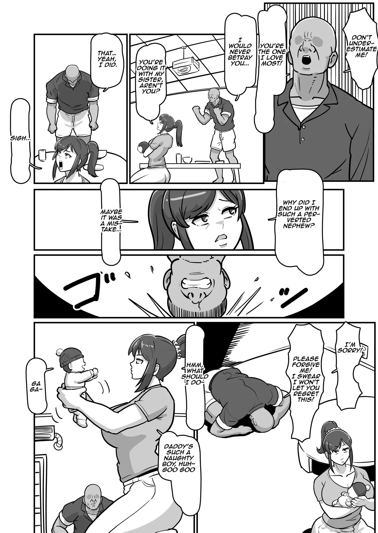 Bote Haha ~Ore o Jikka kara Oidashita Mukatsuku Hahaoya o Muriyari Haramasete Botehara Sex Zanmai!~ Chapter 1 - page 44