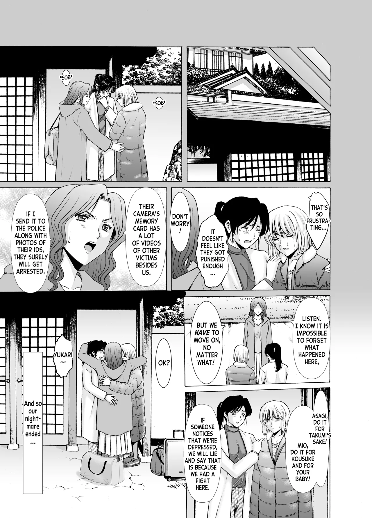 Hitozuma x 3 Yukemuri Ryoujou - Kanketsuhen Chapter 1 - page 59