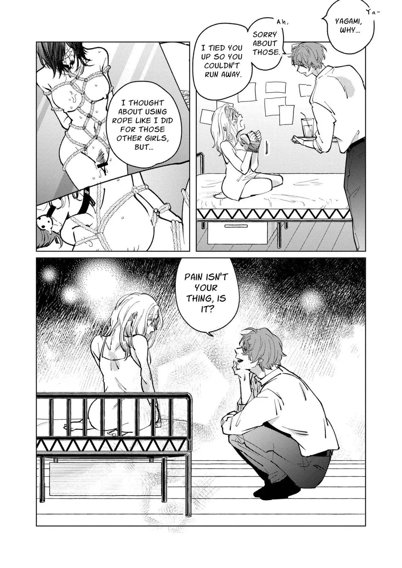 Otonari no Ai ga Omo Sugi Yagami-san wa Kankin Seikatsu de Haramasetai Chapter 1 - page 26