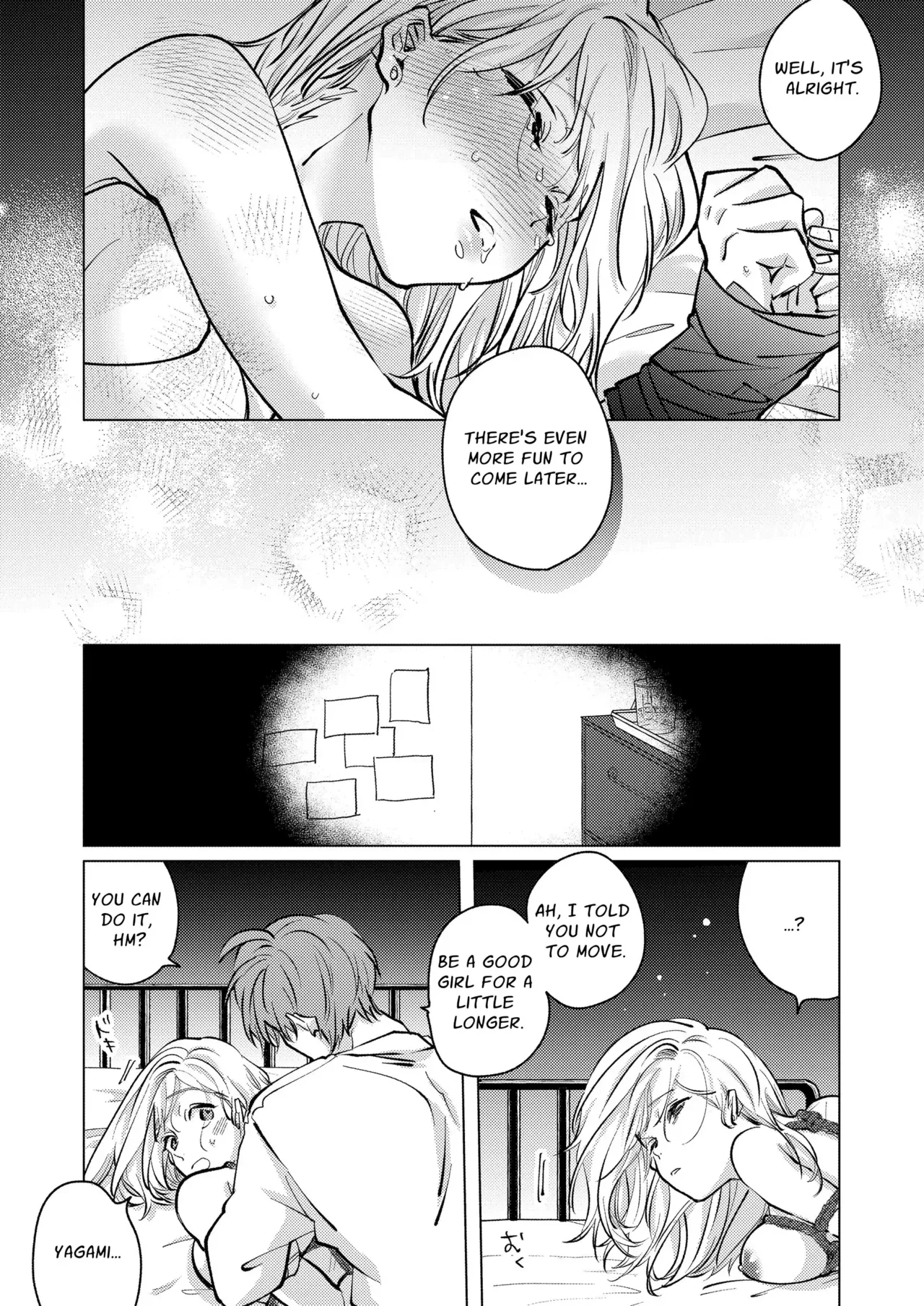 Otonari no Ai ga Omo Sugi Yagami-san wa Kankin Seikatsu de Haramasetai Chapter 1 - page 43