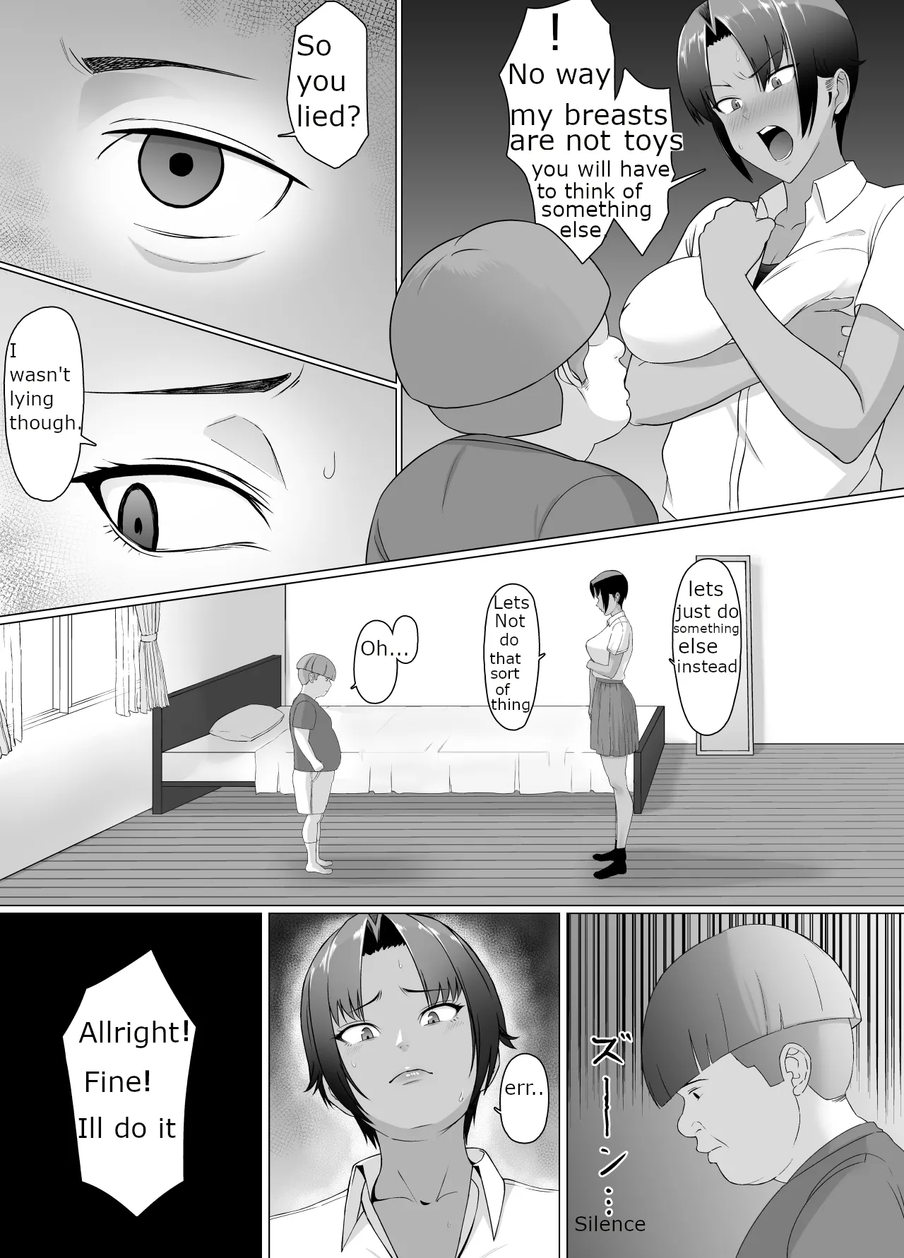 The girl next door is really careless, So I had to put her in her place Chapter 1 - page 9