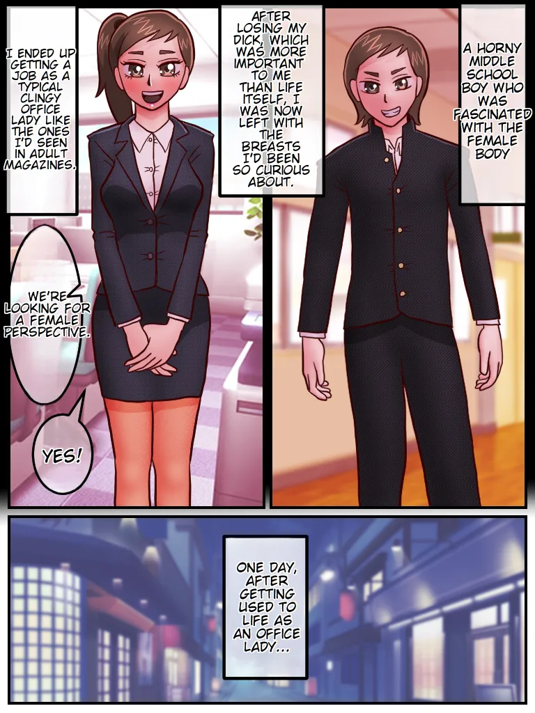 The Half-Life of a Man Who Became a Woman in Junior High Chapter 1 - page 9
