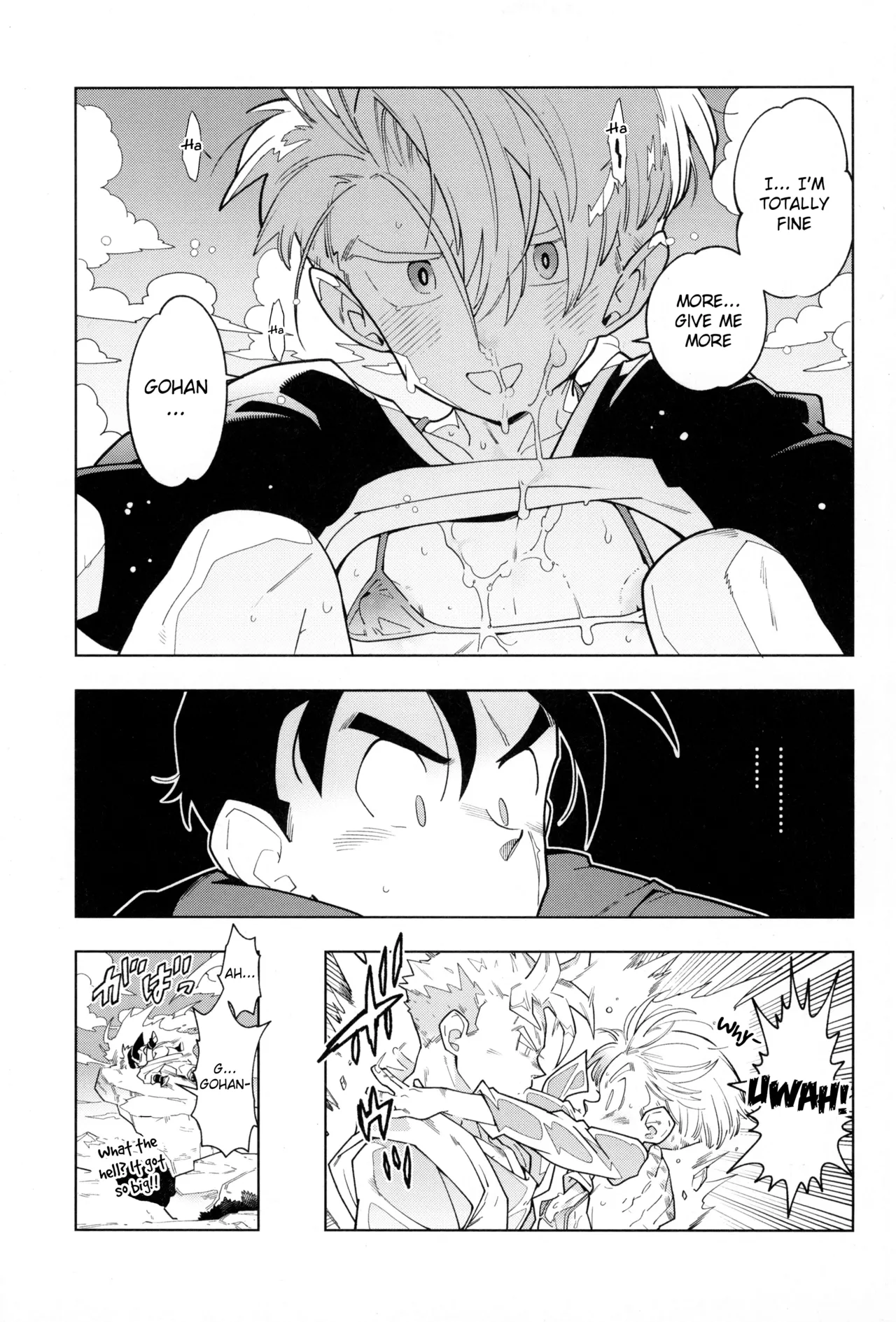 Nee Gohan-san Micro Bikini Suki desu ka? Chapter 1 - page 19