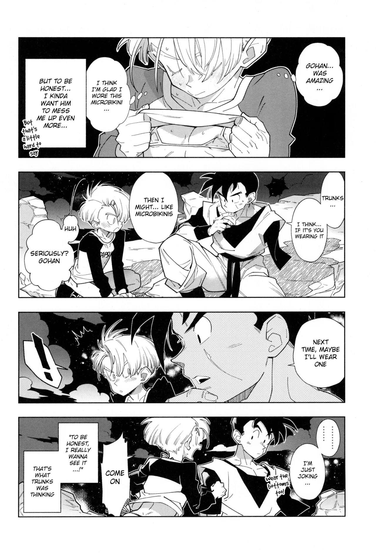 Nee Gohan-san Micro Bikini Suki desu ka? Chapter 1 - page 24