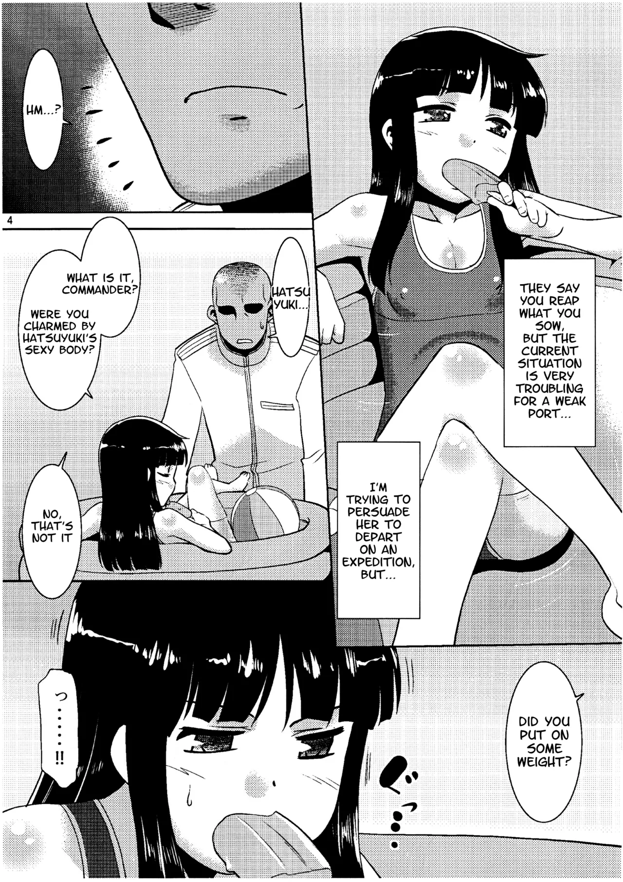Hatsuyuki-san wa Shutsugeki Shinai. Chapter 1 - page 3