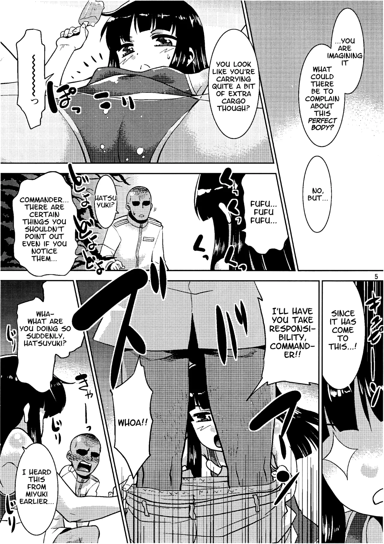 Hatsuyuki-san wa Shutsugeki Shinai. Chapter 1 - page 4