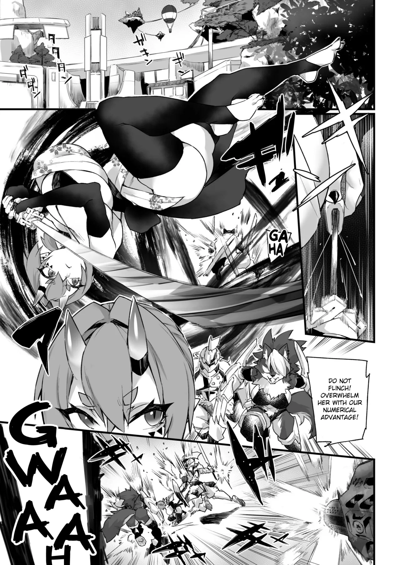 WORLD PENISING ~Futanari Rare Chinpo de Musou Suru~ Chapter 1 - page 3