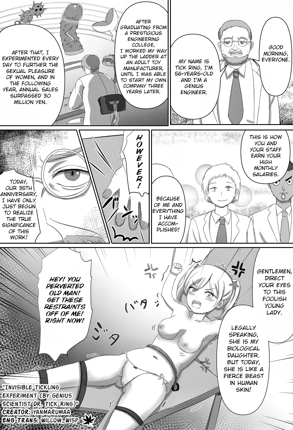 Invisible Tickling Experiment Chapter 1 - page 2