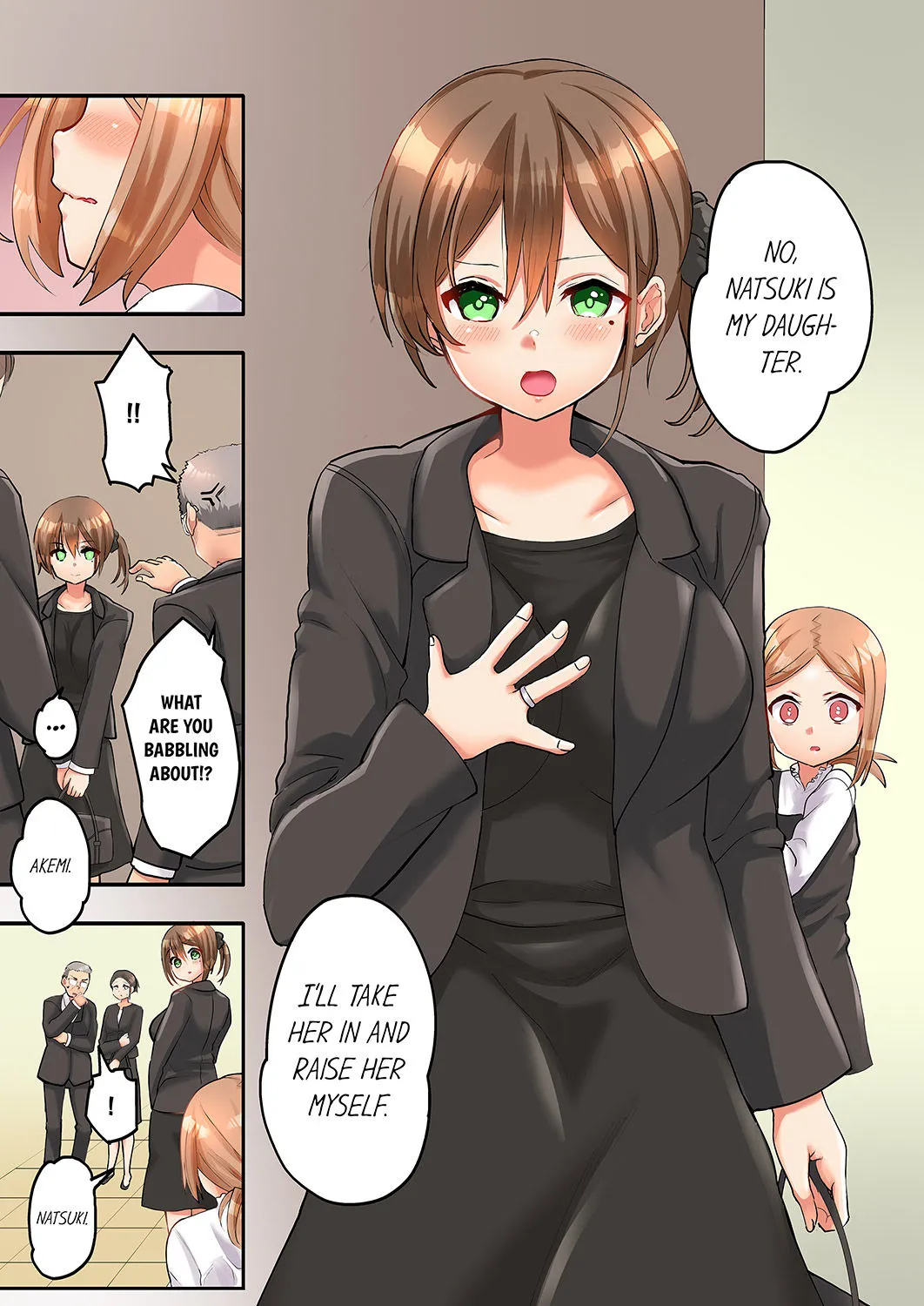 Hitozuma Volley-bu no Asedaku SEX ~Shower Abinagara Mitchaku Shichau? 5-6 Chapter 1 - page 5