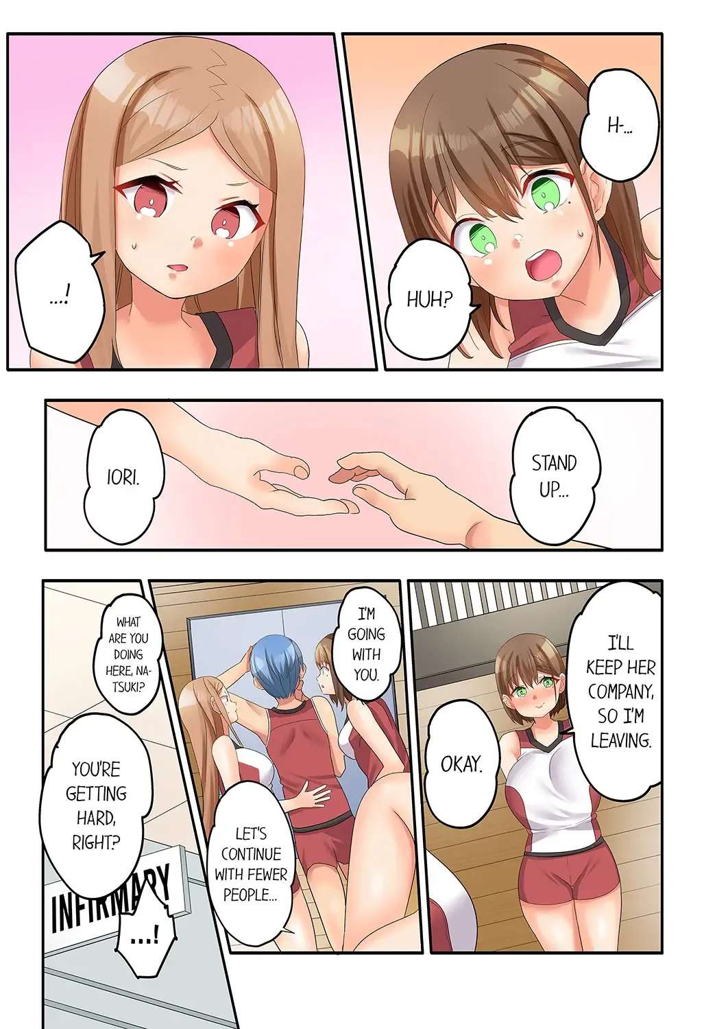 Hitozuma Volley-bu no Asedaku SEX ~Shower Abinagara Mitchaku Shichau? 5-6 Chapter 1 - page 52