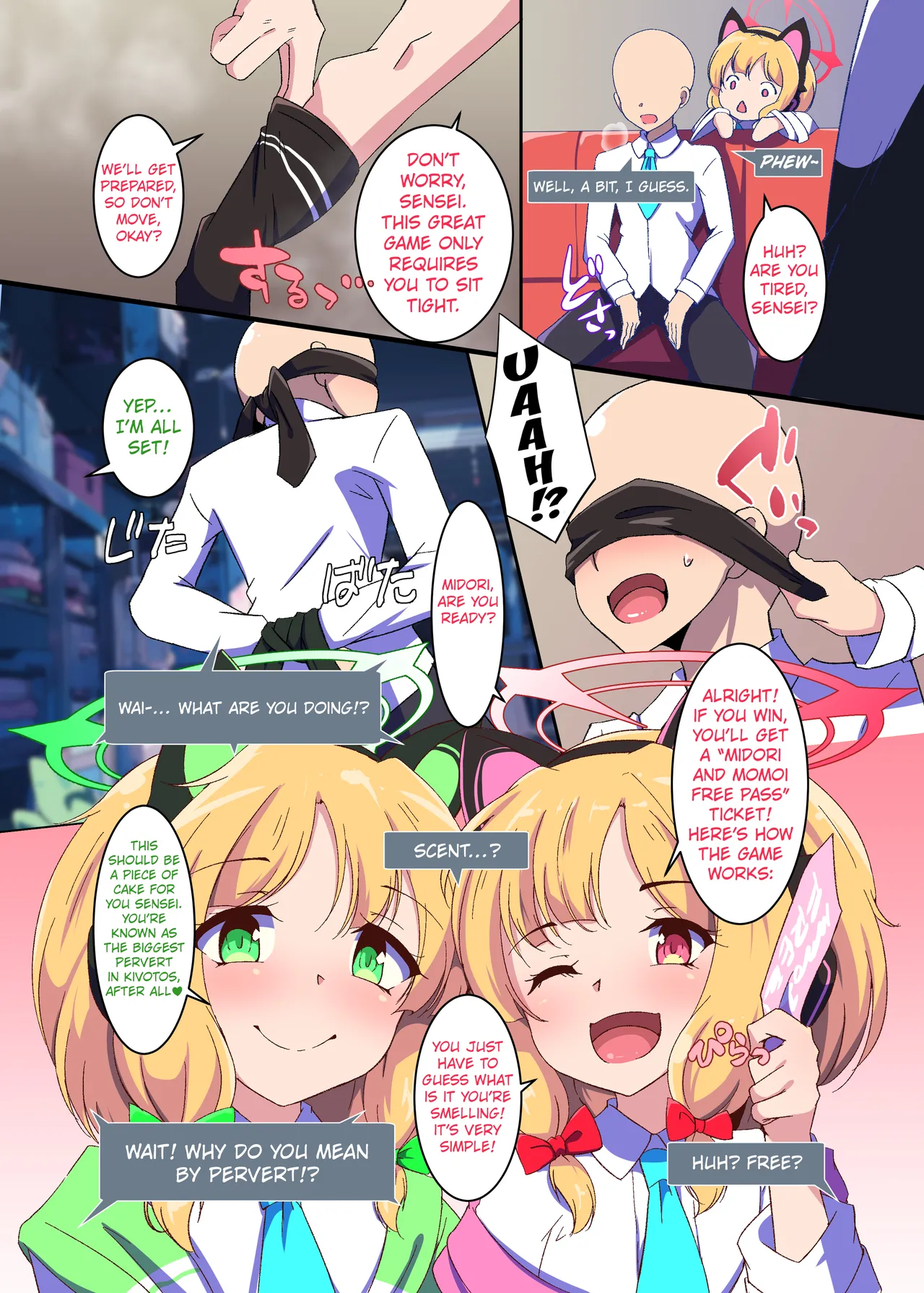 Game Daisuki Futago Shimai no Nioi Ate Game Chapter 1 - page 3