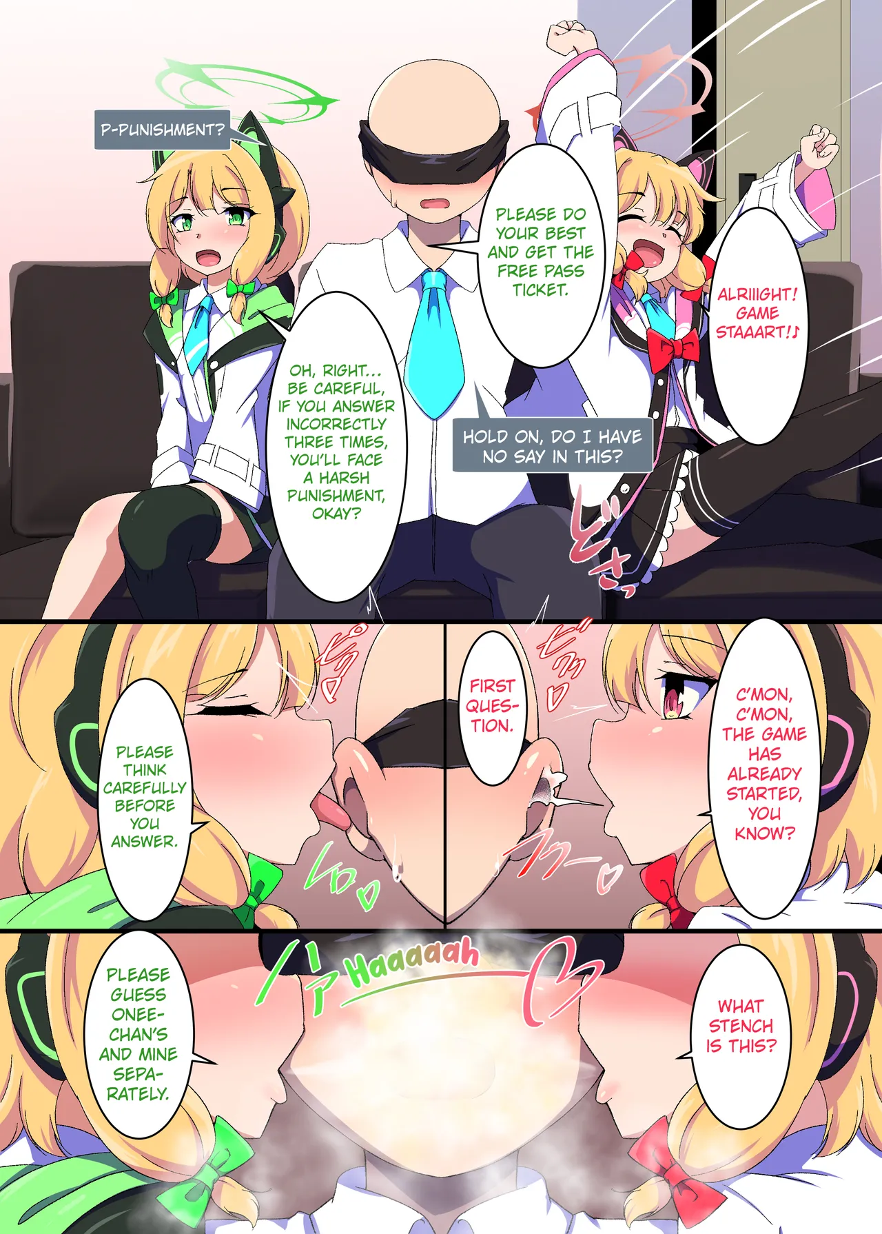 Game Daisuki Futago Shimai no Nioi Ate Game Chapter 1 - page 4