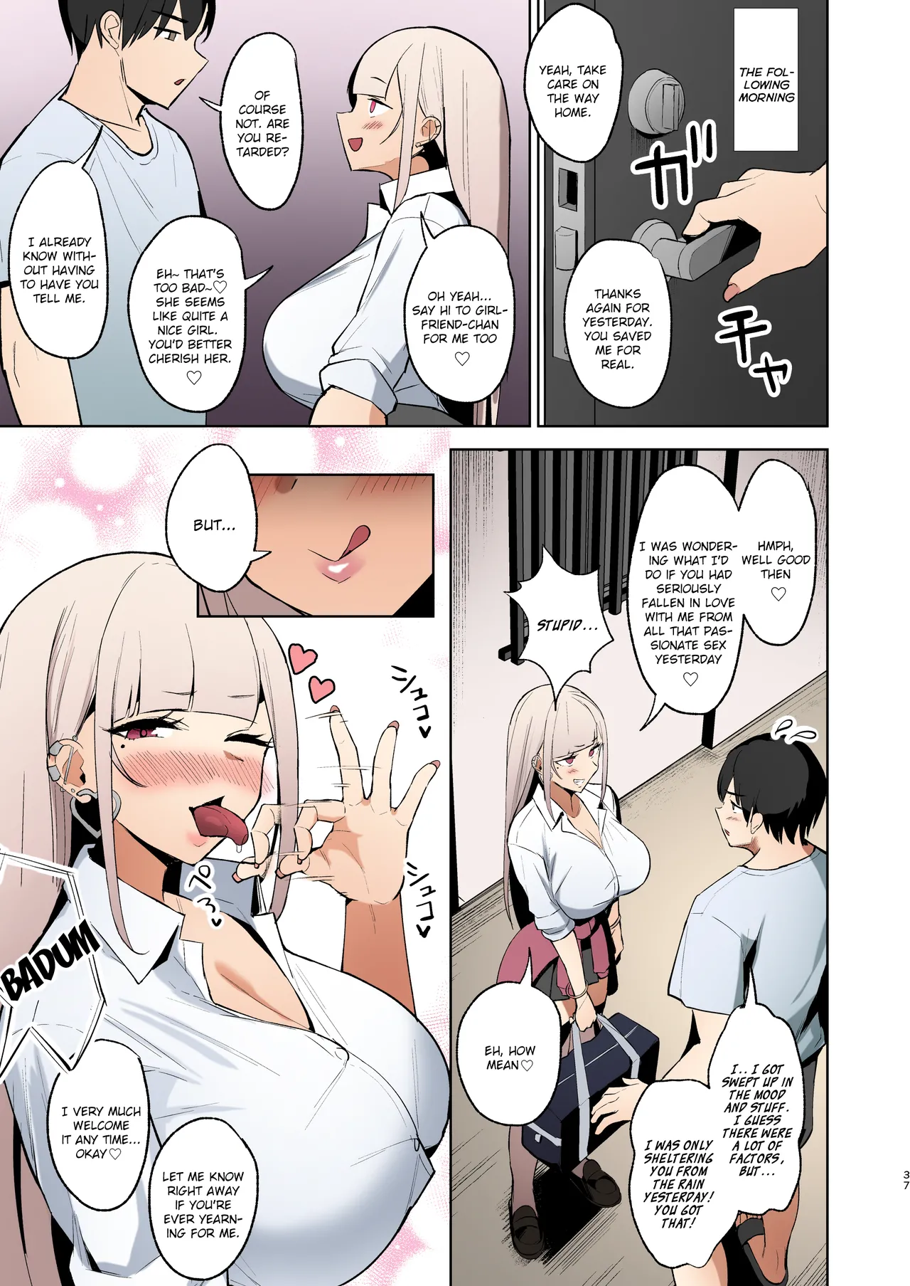 Ecchi na Gal JK to Amayadori Tsuide ni Uwaki Koubi Shichau Yatsu Chapter 1 - page 36