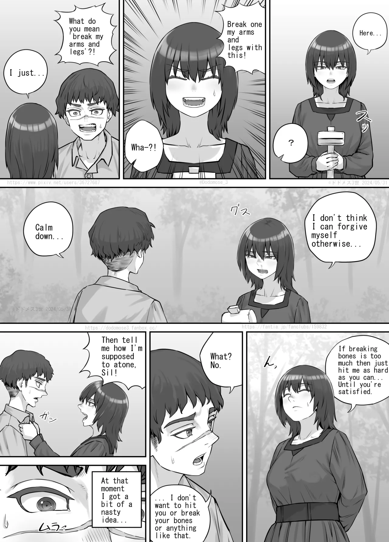 Kega o Saseteshimatta Bachi Toshite Iroiro Misetemorau Hanashi Chapter 1 - page 6