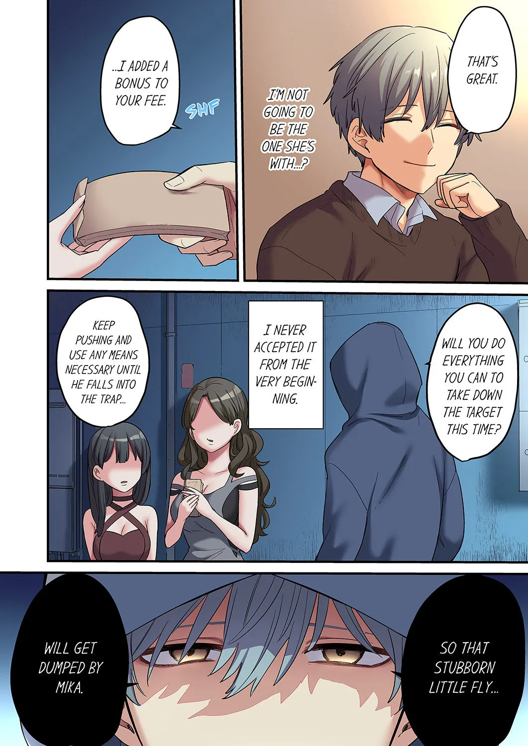 Netorare SEX wa 1-Shuukan - Kuzu Osananajimi ni Ijimerarete, Ikasarete... 3-12 Chapter 1 - page 124