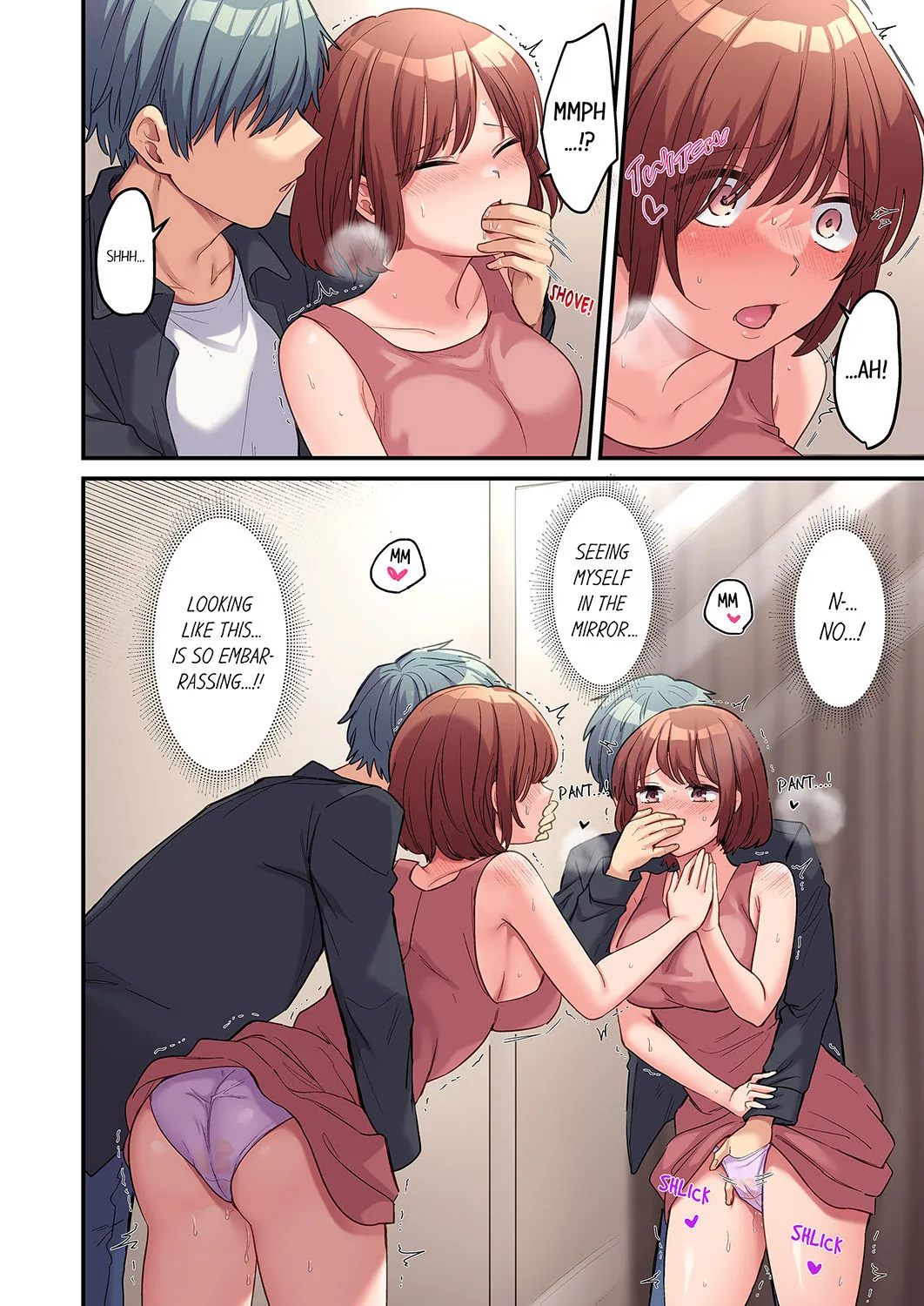 Netorare SEX wa 1-Shuukan - Kuzu Osananajimi ni Ijimerarete, Ikasarete... 3-12 Chapter 1 - page 155