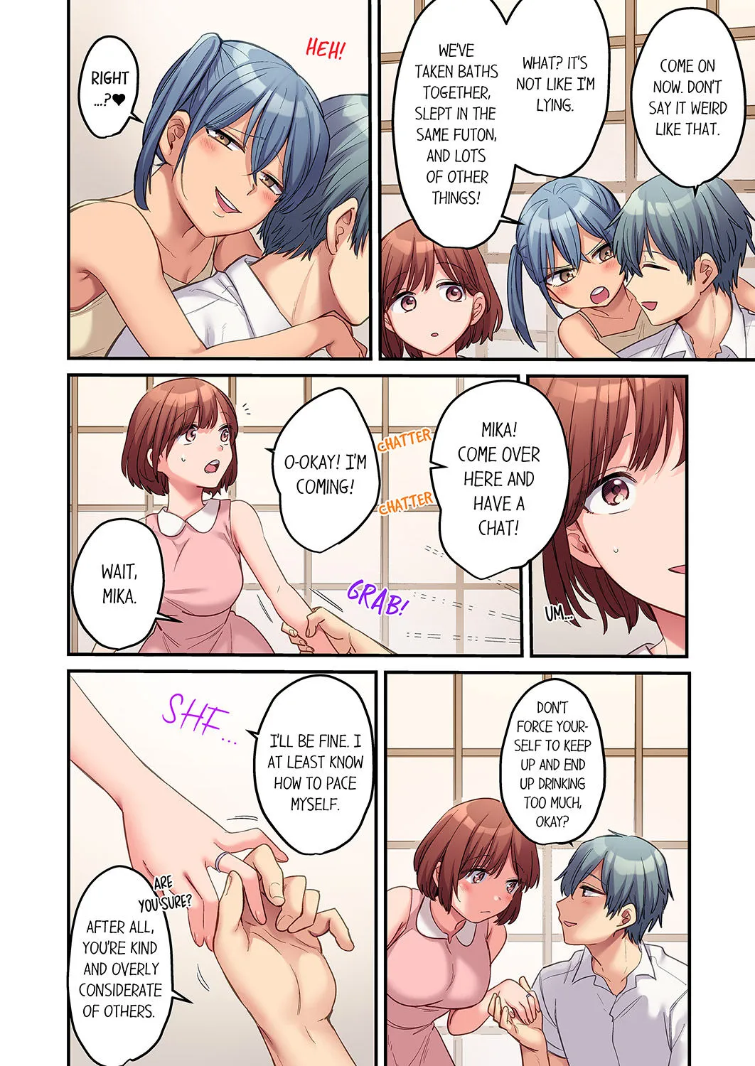 Netorare SEX wa 1-Shuukan - Kuzu Osananajimi ni Ijimerarete, Ikasarete... 3-12 Chapter 1 - page 197