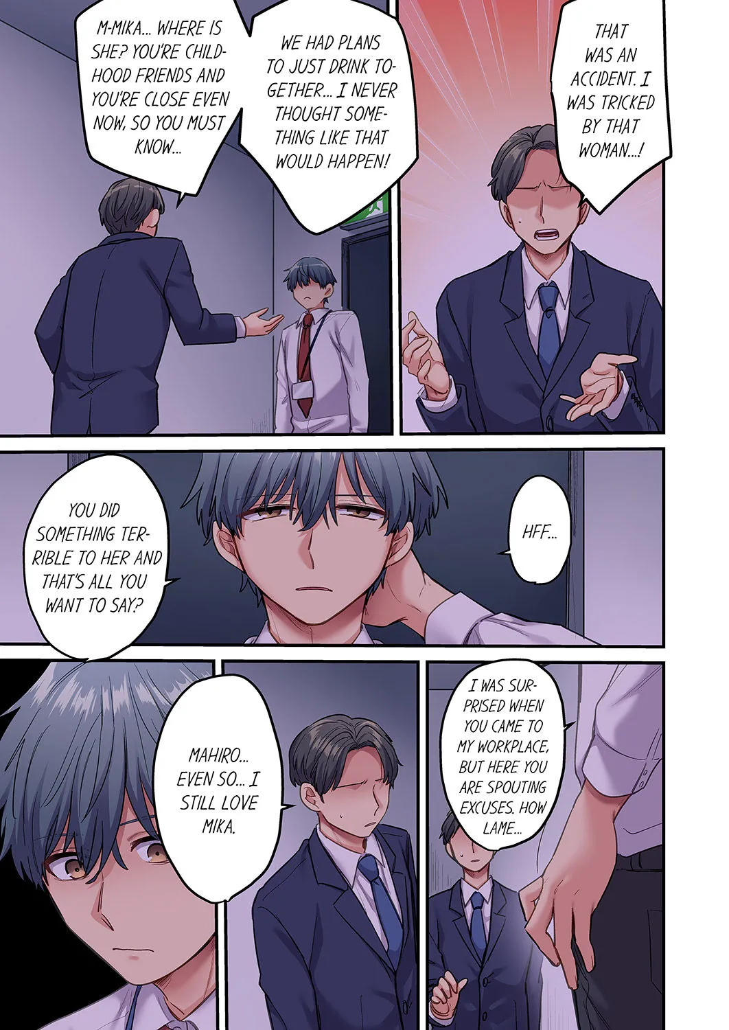 Netorare SEX wa 1-Shuukan - Kuzu Osananajimi ni Ijimerarete, Ikasarete... 3-12 Chapter 1 - page 52