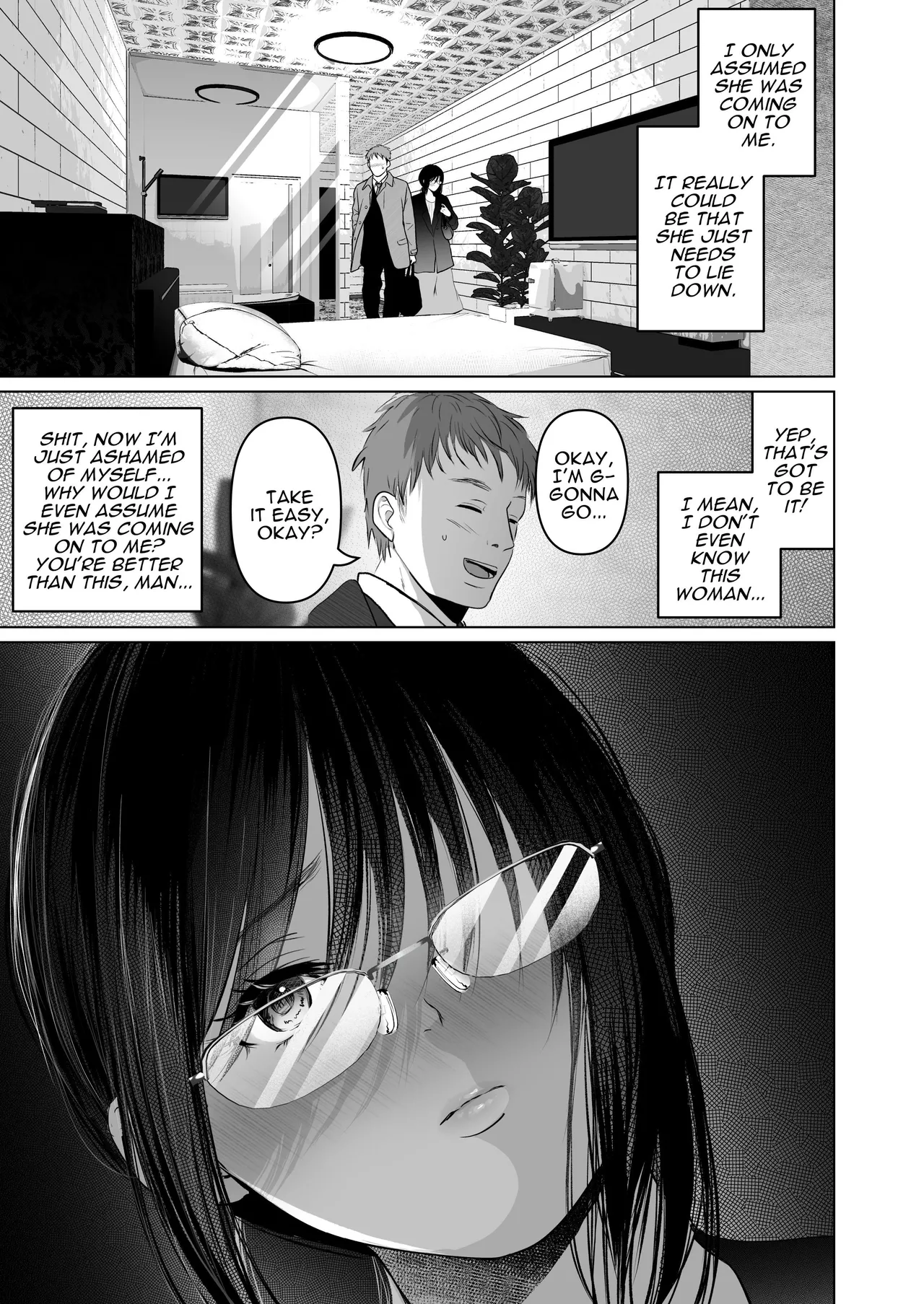 I Can Keep a Secret ~Cheating Creampies with my Curvy Colleague~ Chapter 1 - page 9