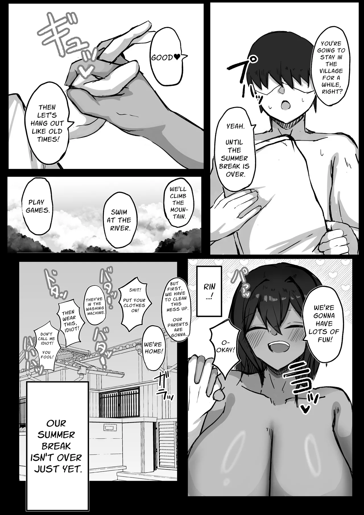 Sex With My Tanned Busty Friend Who I Used To Think Was A Guy Chapter 1 - page 38