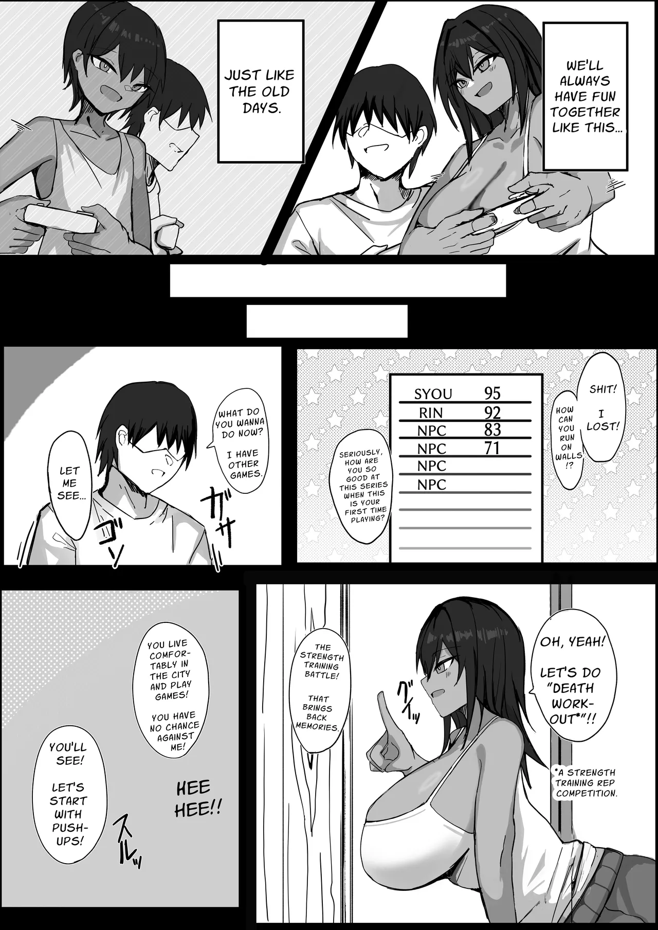 Sex With My Tanned Busty Friend Who I Used To Think Was A Guy Chapter 1 - page 8