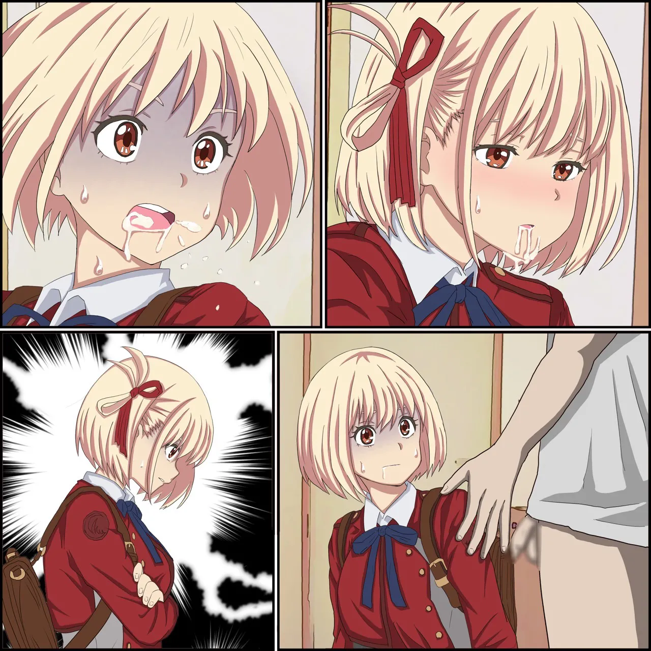 "Saiminjutsu de Lycoris o Omochikaeri Shite Mita 3" Lycoris Recoil, Yuri Saimin NTR Hen Chapter 1 - page 40