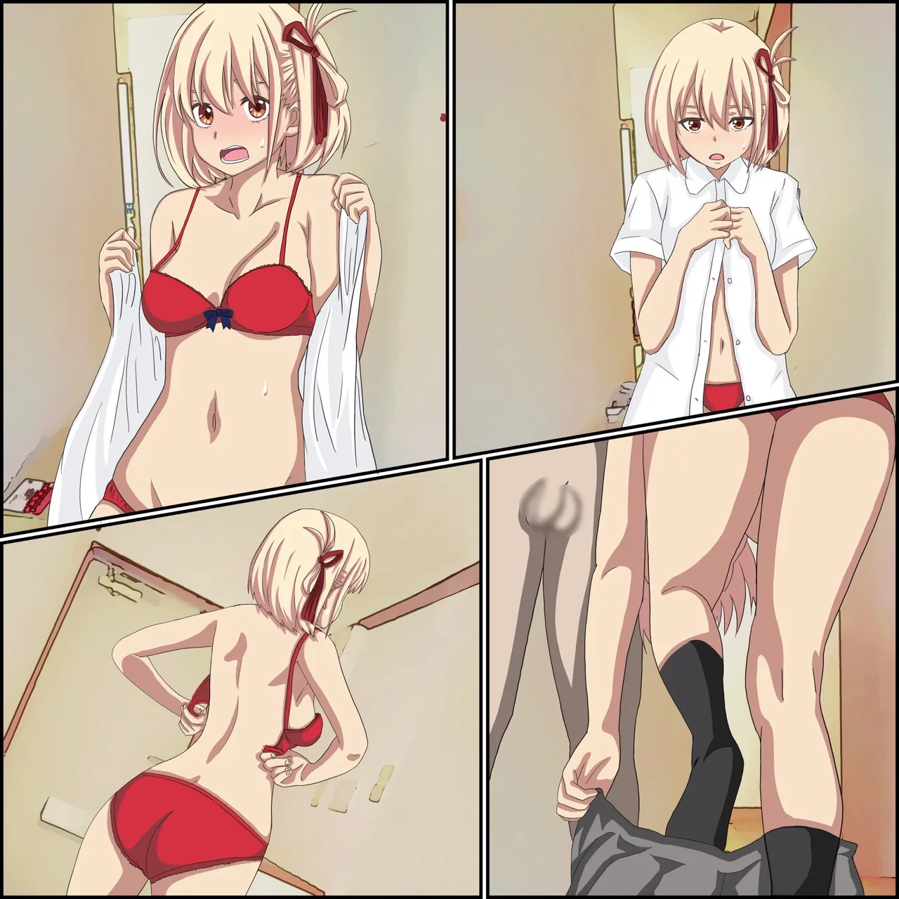 "Saiminjutsu de Lycoris o Omochikaeri Shite Mita 3" Lycoris Recoil, Yuri Saimin NTR Hen Chapter 1 - page 41