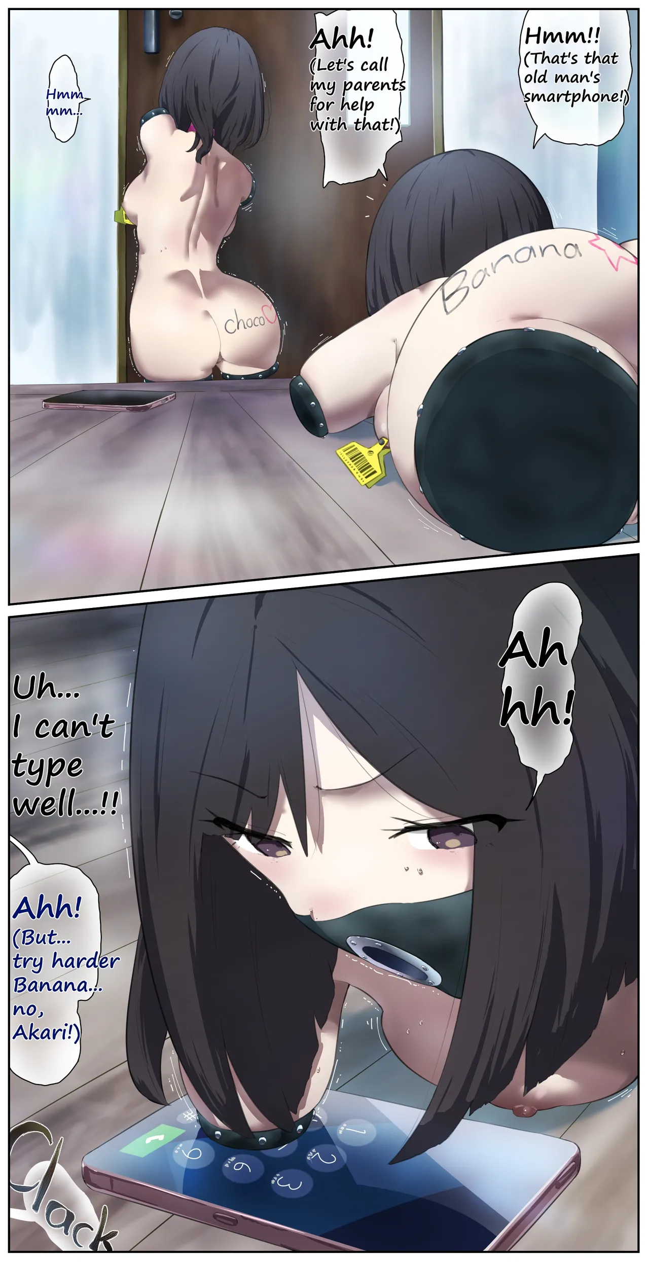 A girl left in a human barn by her friend《Part 4》 Chapter 1 - page 7