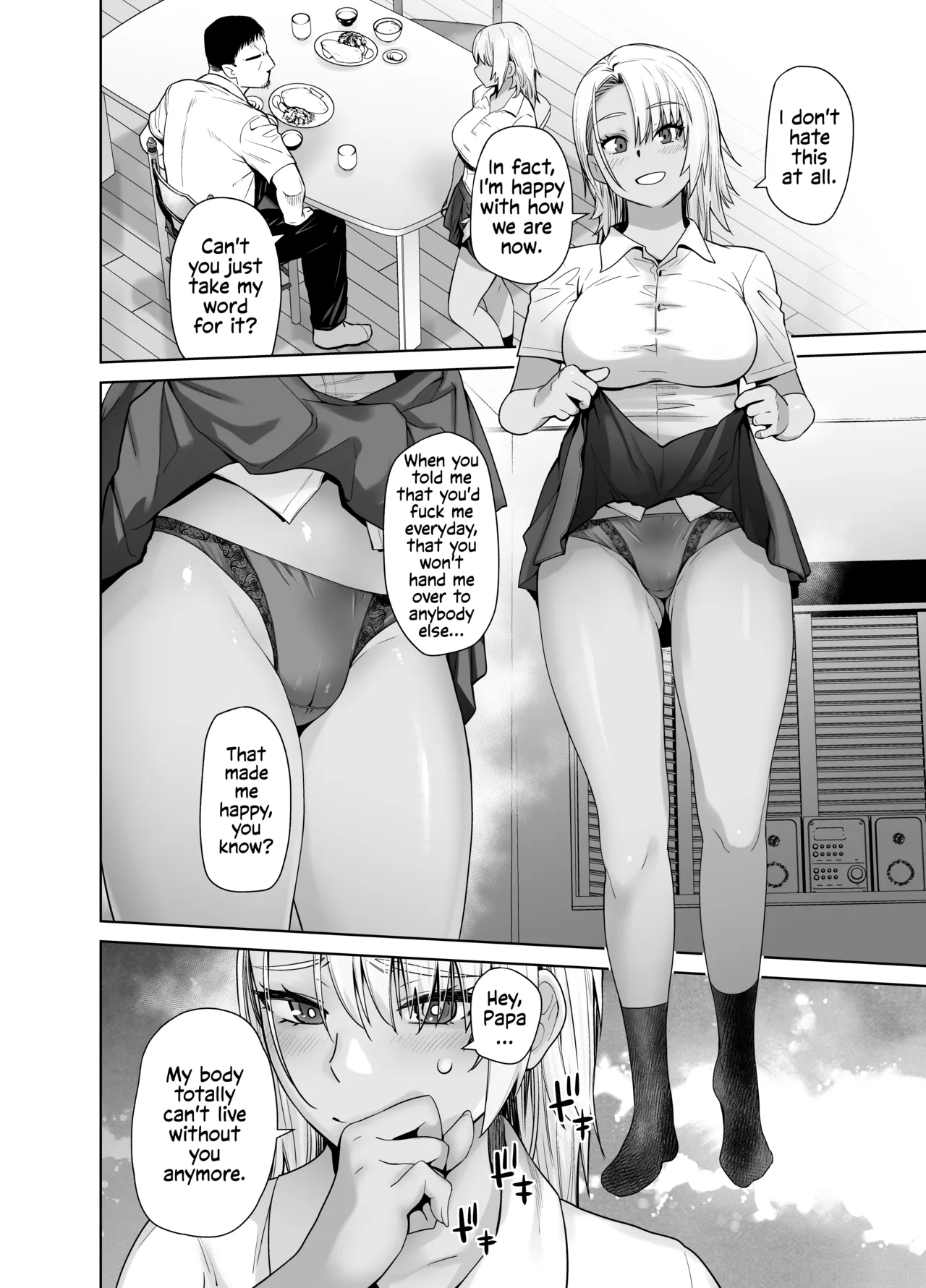 Gal Musume ga Chichioya to no Aijoux 3 Chapter 1 - page 8