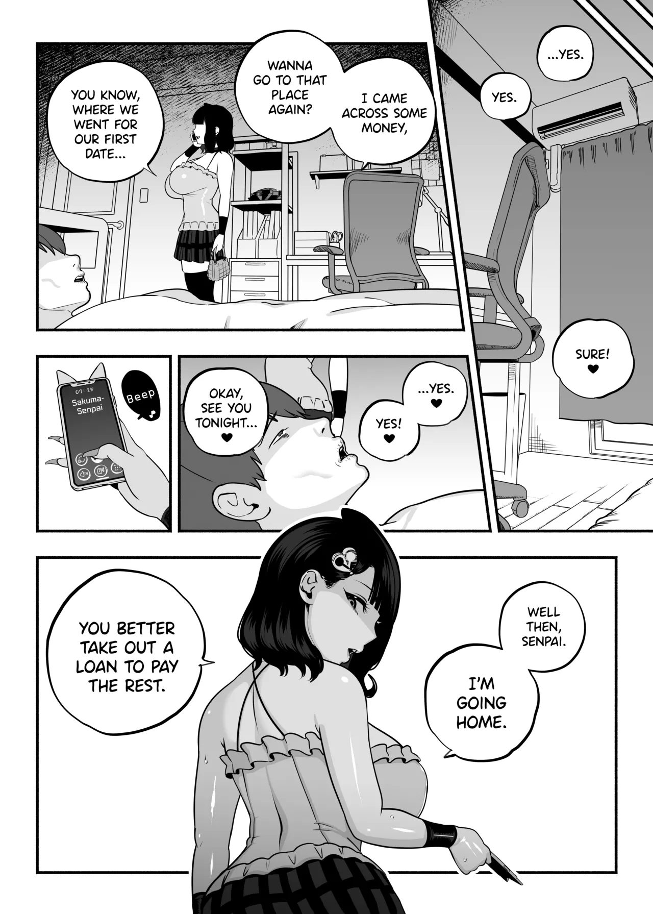 Gachikoi Fuuzoku 2.5 -Papa-katsu Joshi ni Jakusha Dansei Chinpo o Ijimerareru Hanashi Chapter 1 - page 45