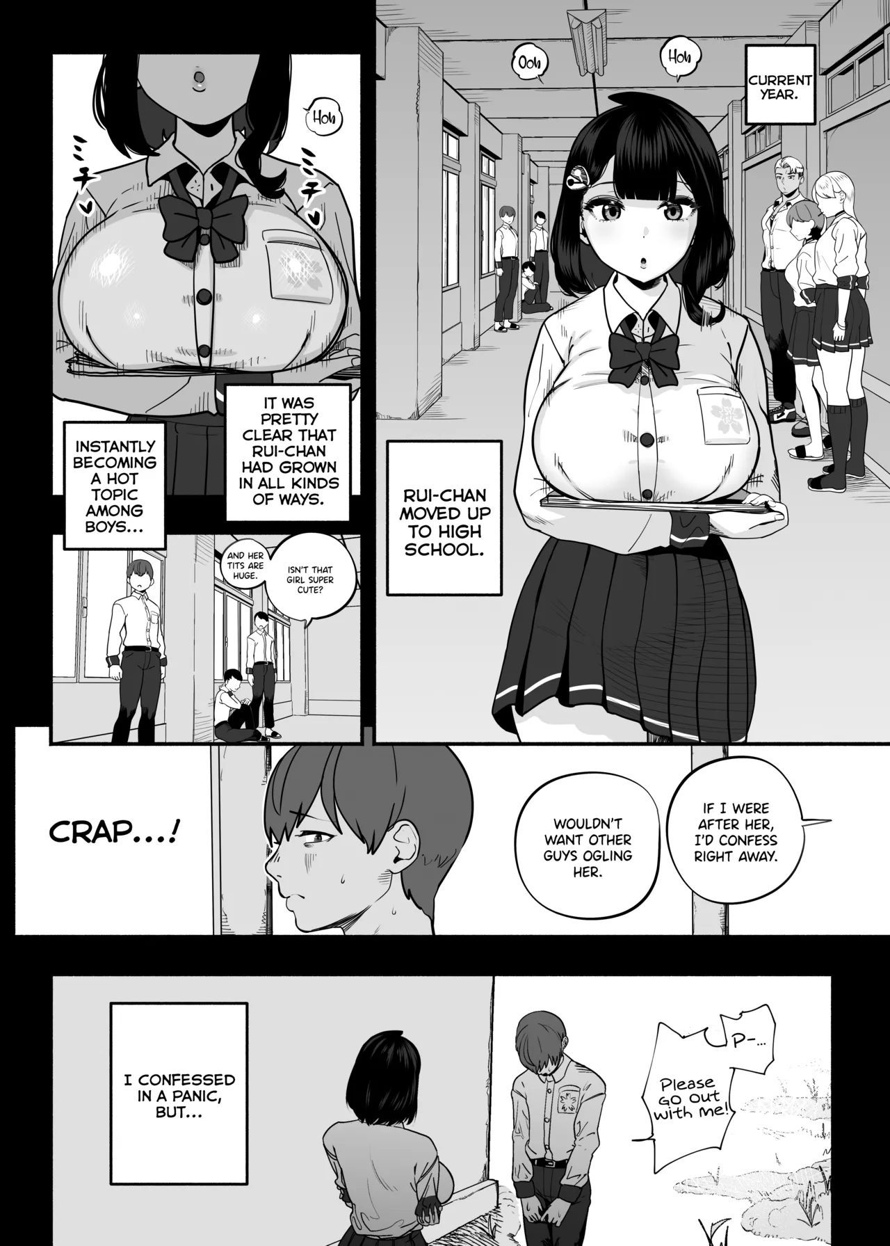 Gachikoi Fuuzoku 2.5 -Papa-katsu Joshi ni Jakusha Dansei Chinpo o Ijimerareru Hanashi Chapter 1 - page 9