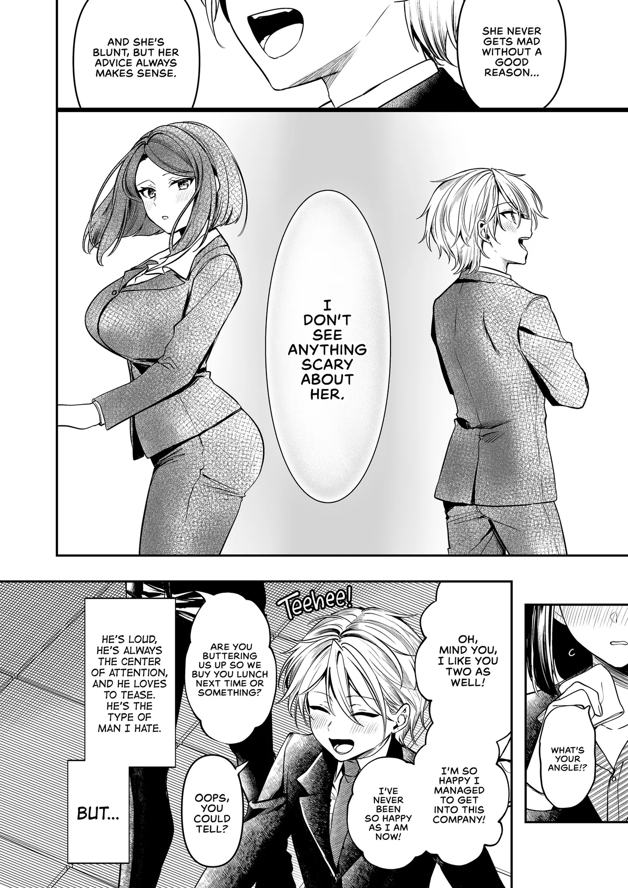 My Tall, Stacked, Virgin Boss ＃1 Chapter 1 - page 53