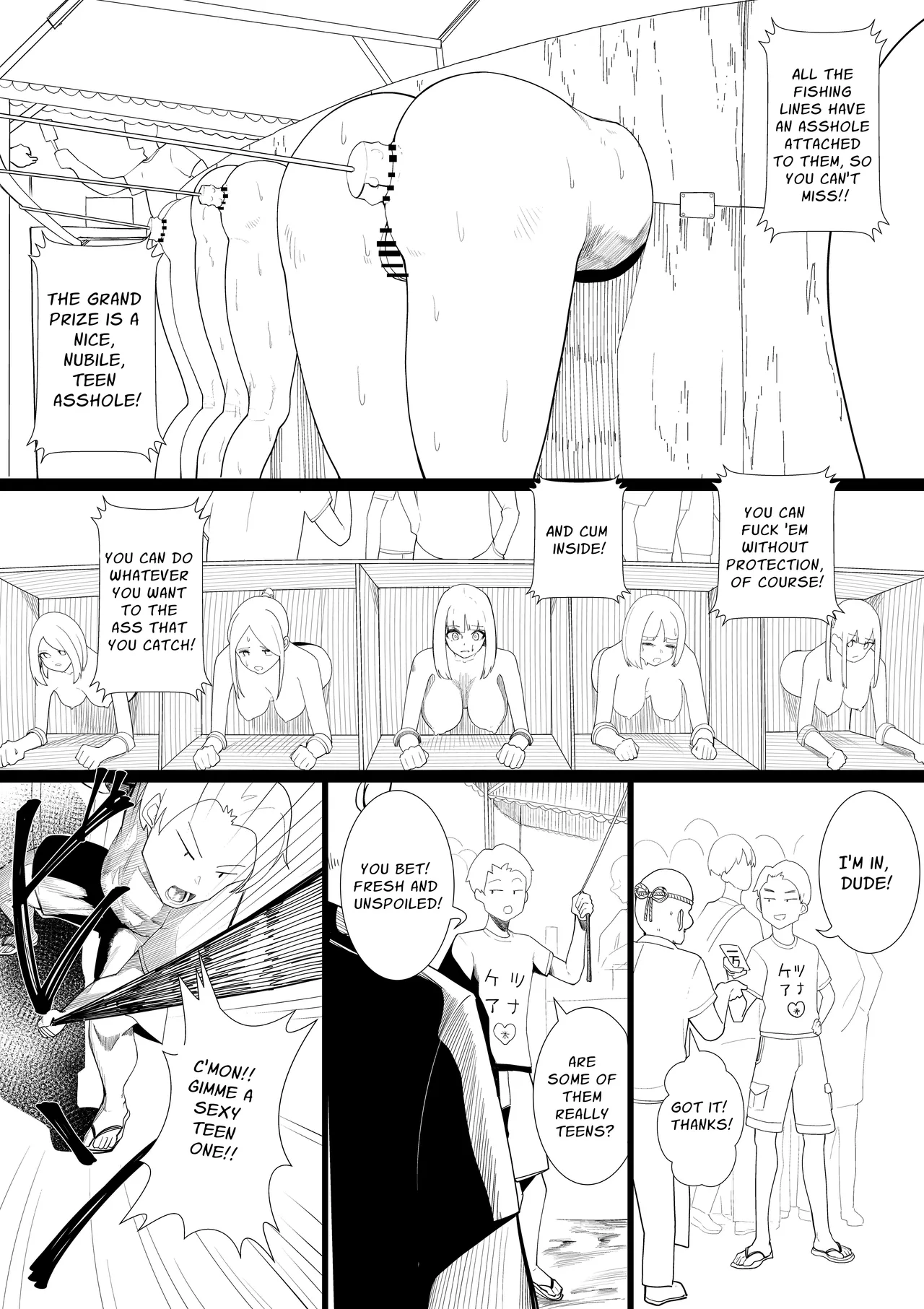 Night Festival Stall Chapter 1 - page 5