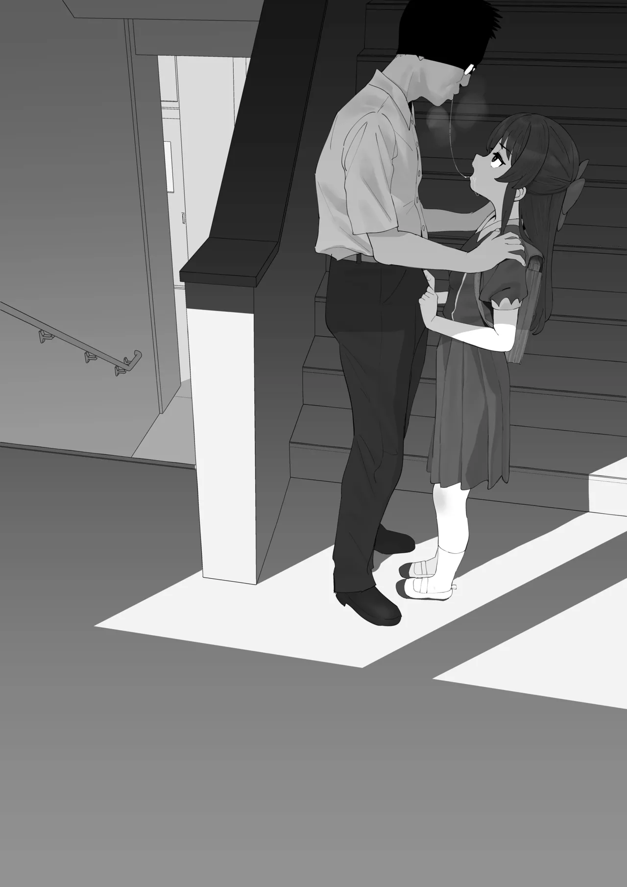 Arisu Gakkou de Sensei to Ecchi Chapter 1 - page 8